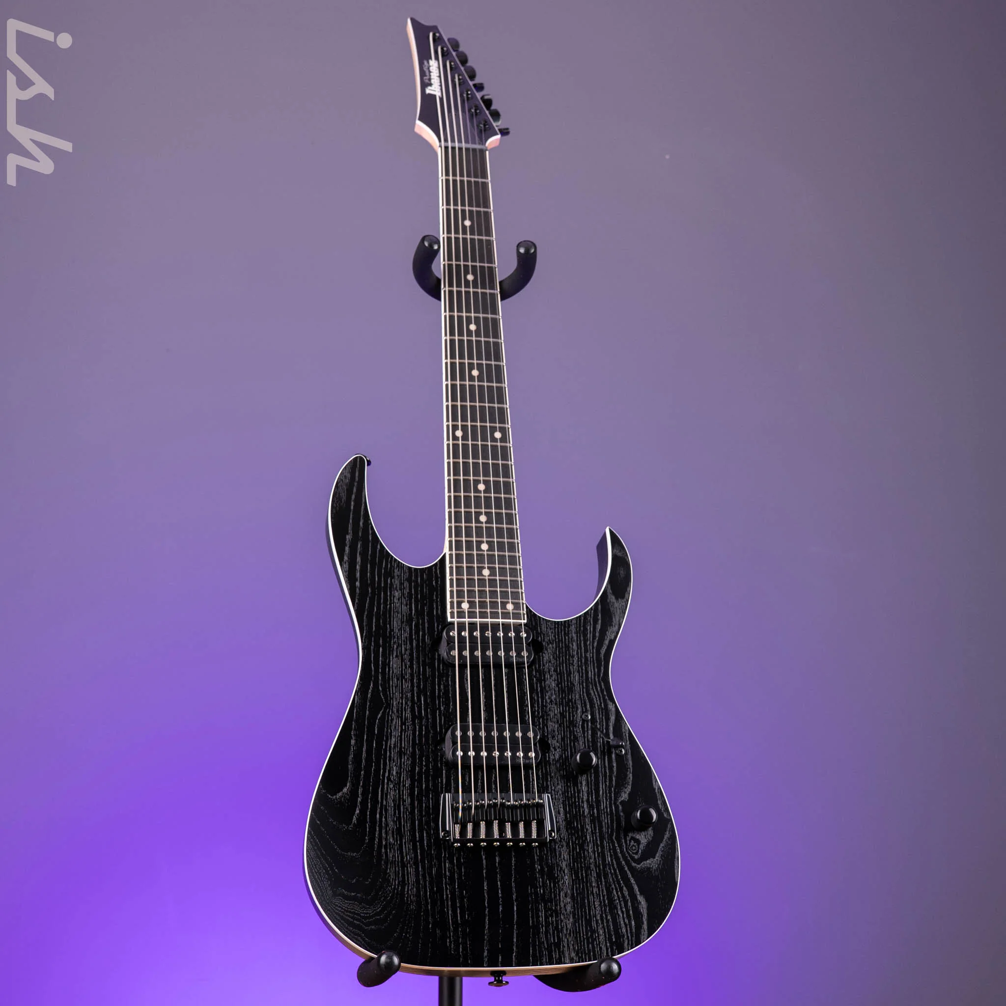 Ibanez Prestige RGR762AHBF Weathered Black Electric Guitar - Image 2