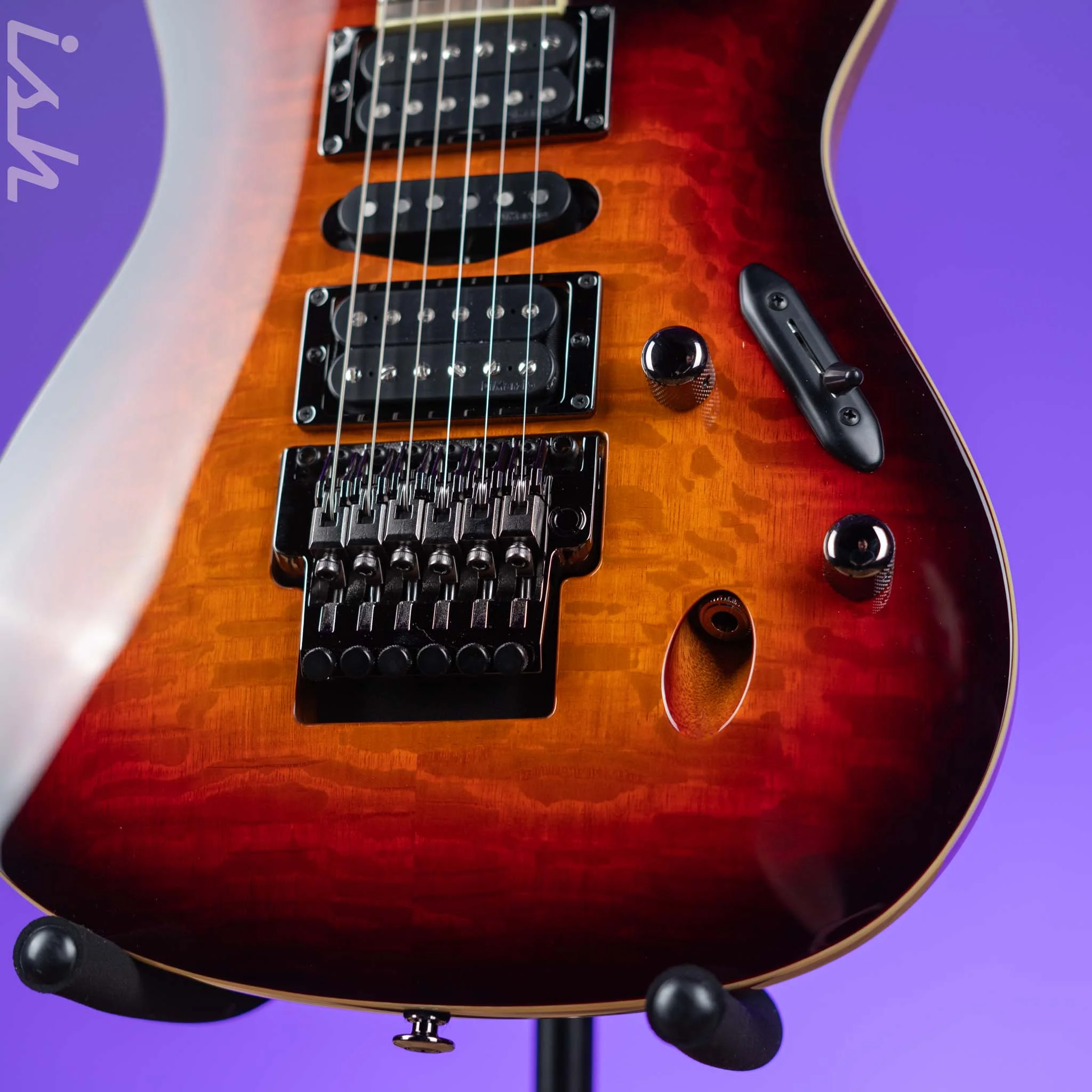 Ibanez Prestige S6570SK Electric Guitar Sunset Burst - Image 4
