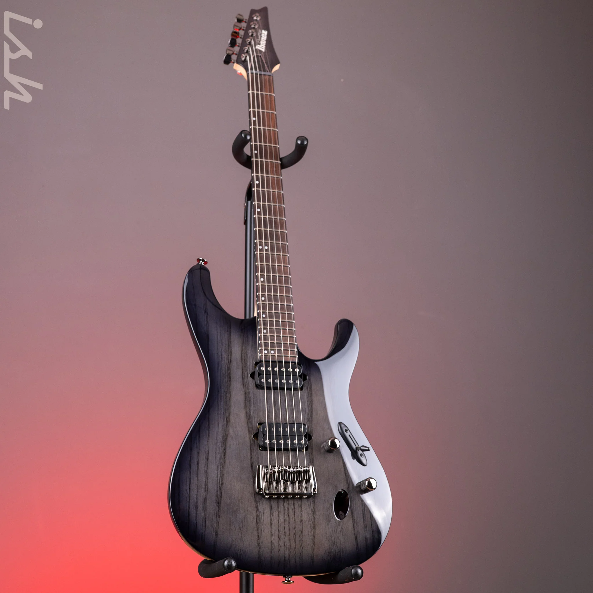 Ibanez Prestige S6621AH Transparent Gray Burst - Image 2