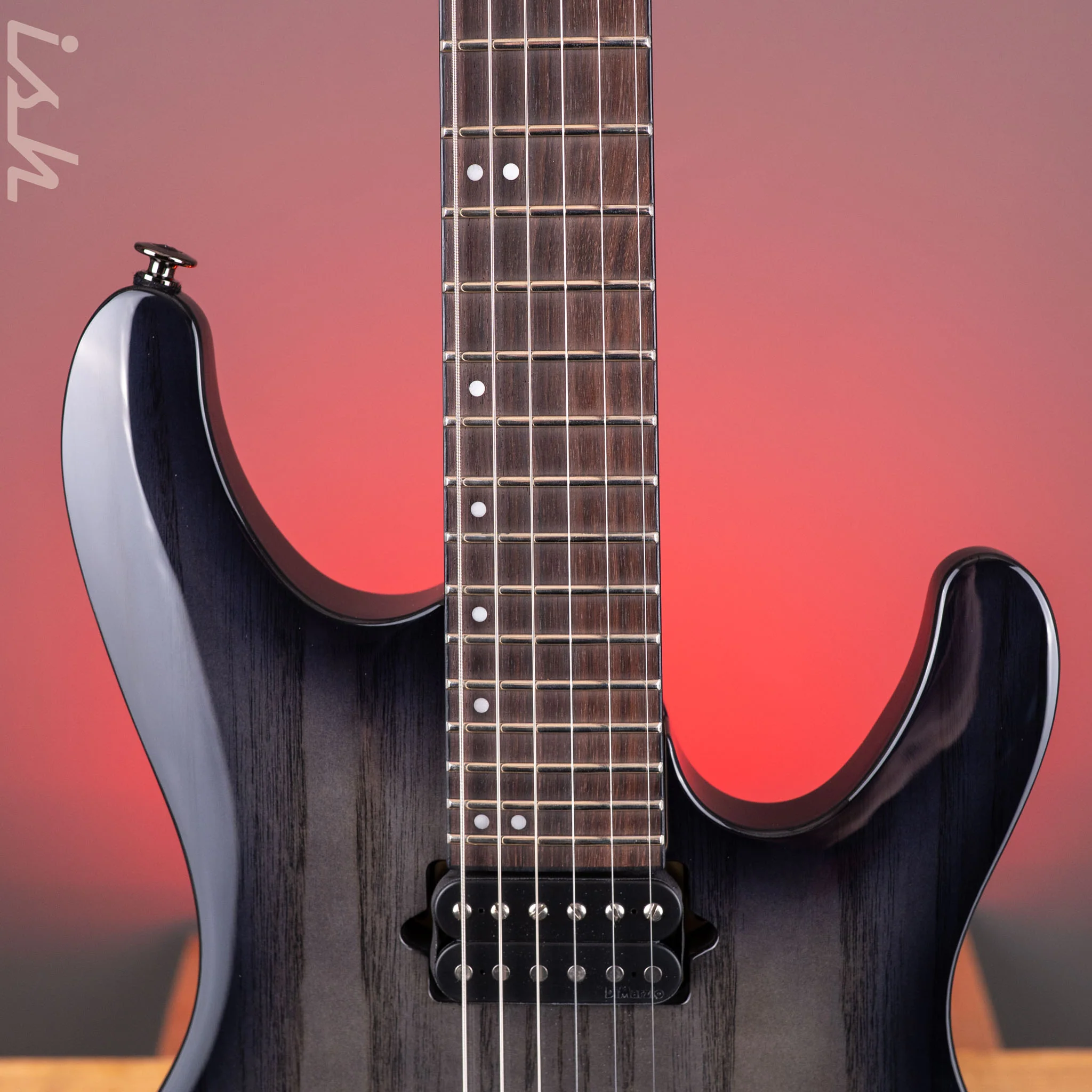 Ibanez Prestige S6621AH Transparent Gray Burst - Image 6