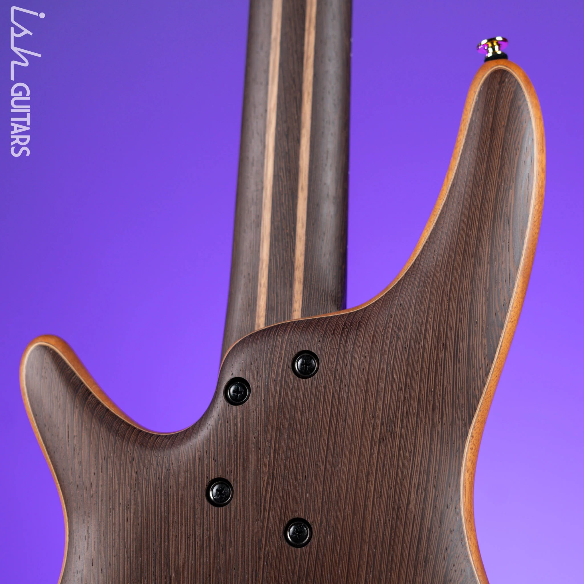 Ibanez Prestige SR5005 5-String Bass Guitar Wenge - Image 8