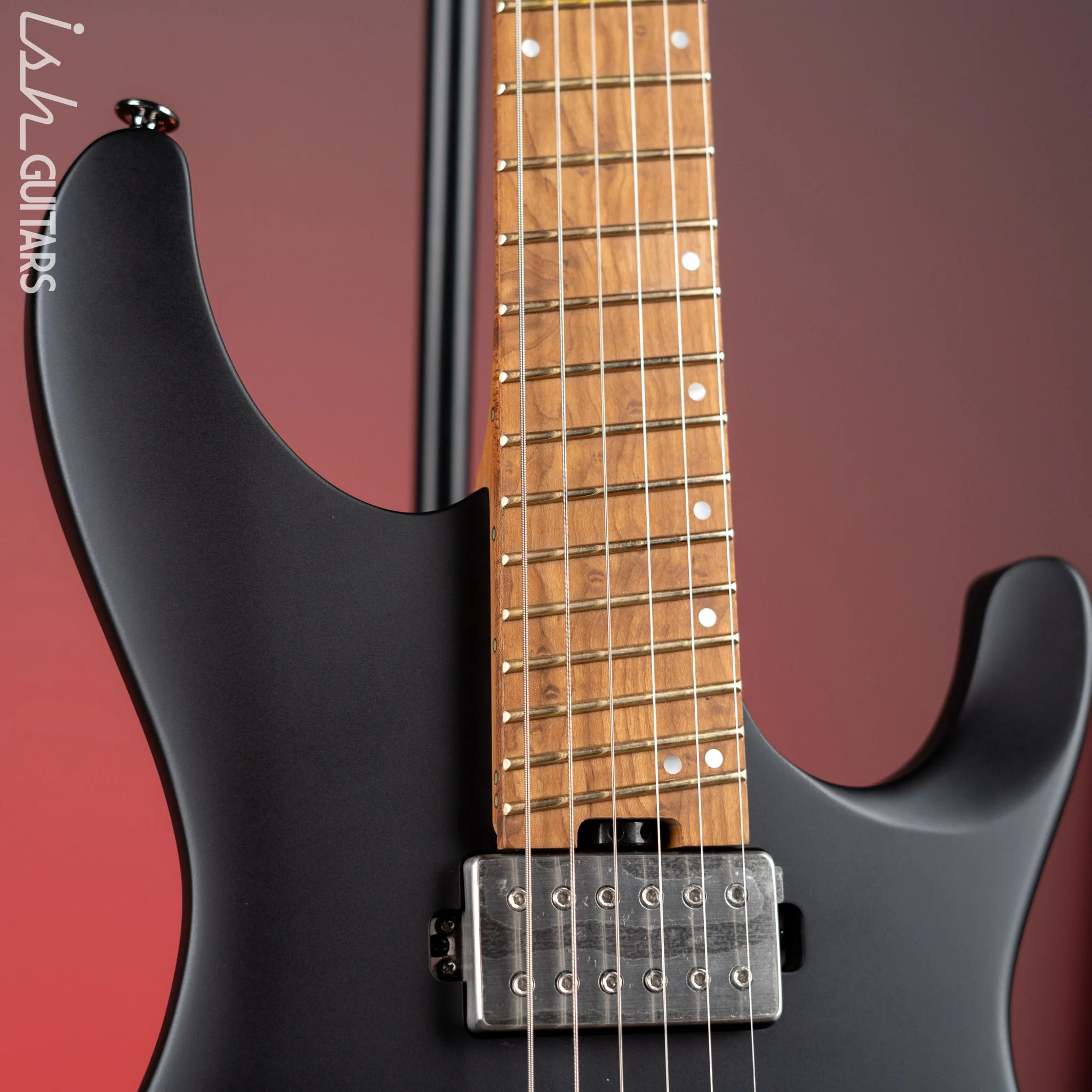 Ibanez QX52 Electric Guitar Flat Black - Image 3