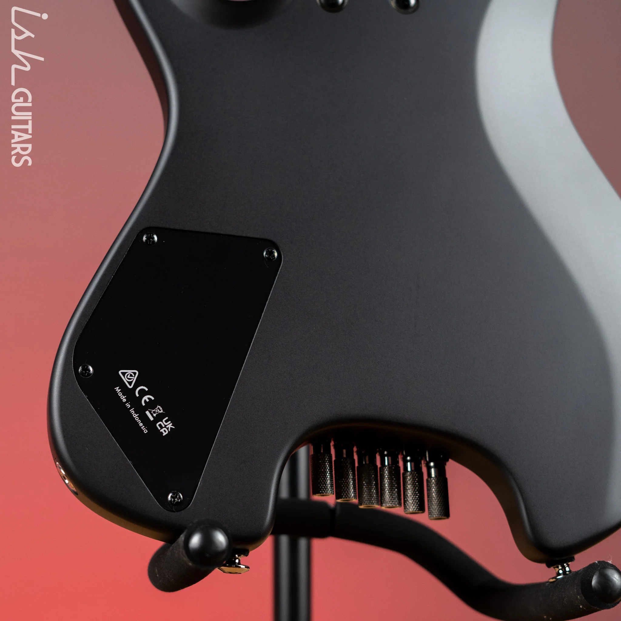 Ibanez QX52 Electric Guitar Flat Black - Image 9