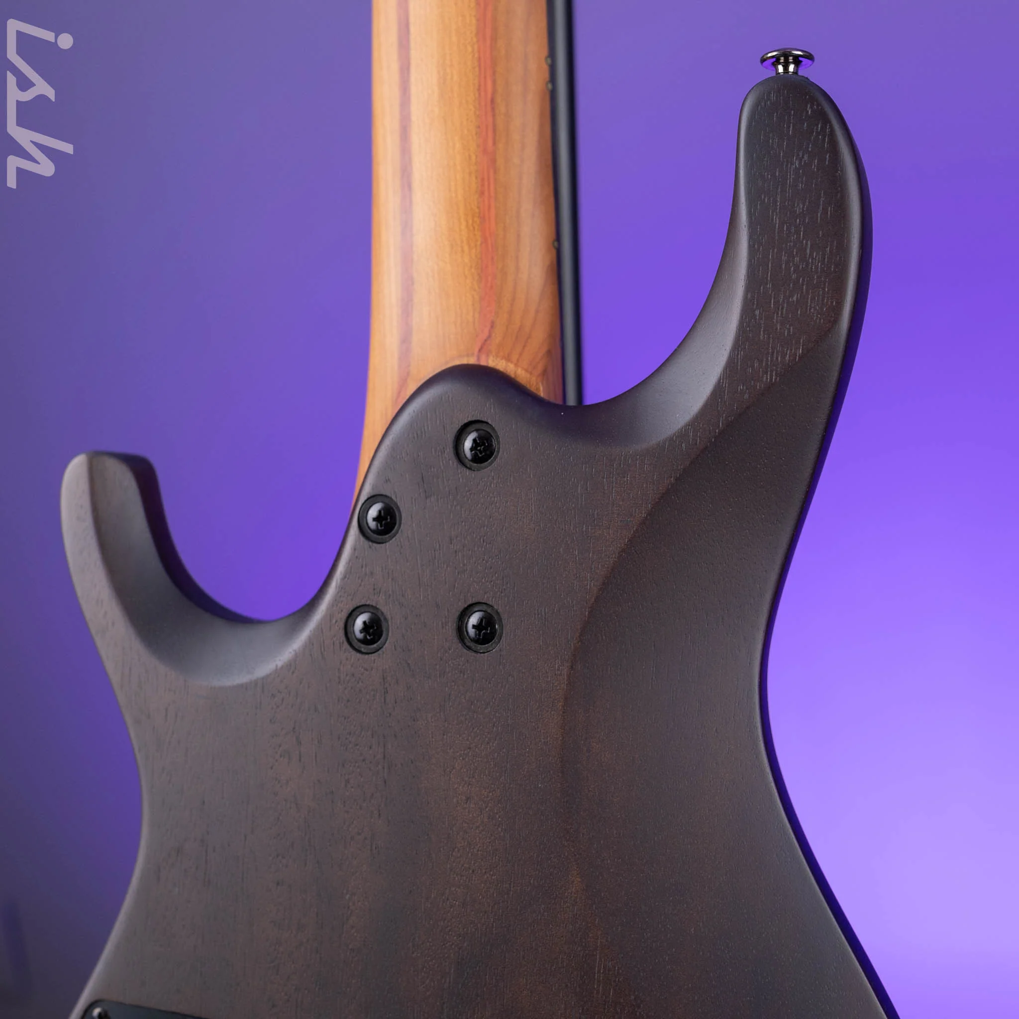 Ibanez QX527 7-string Electric Guitar Pale Moon Ebony - Image 8