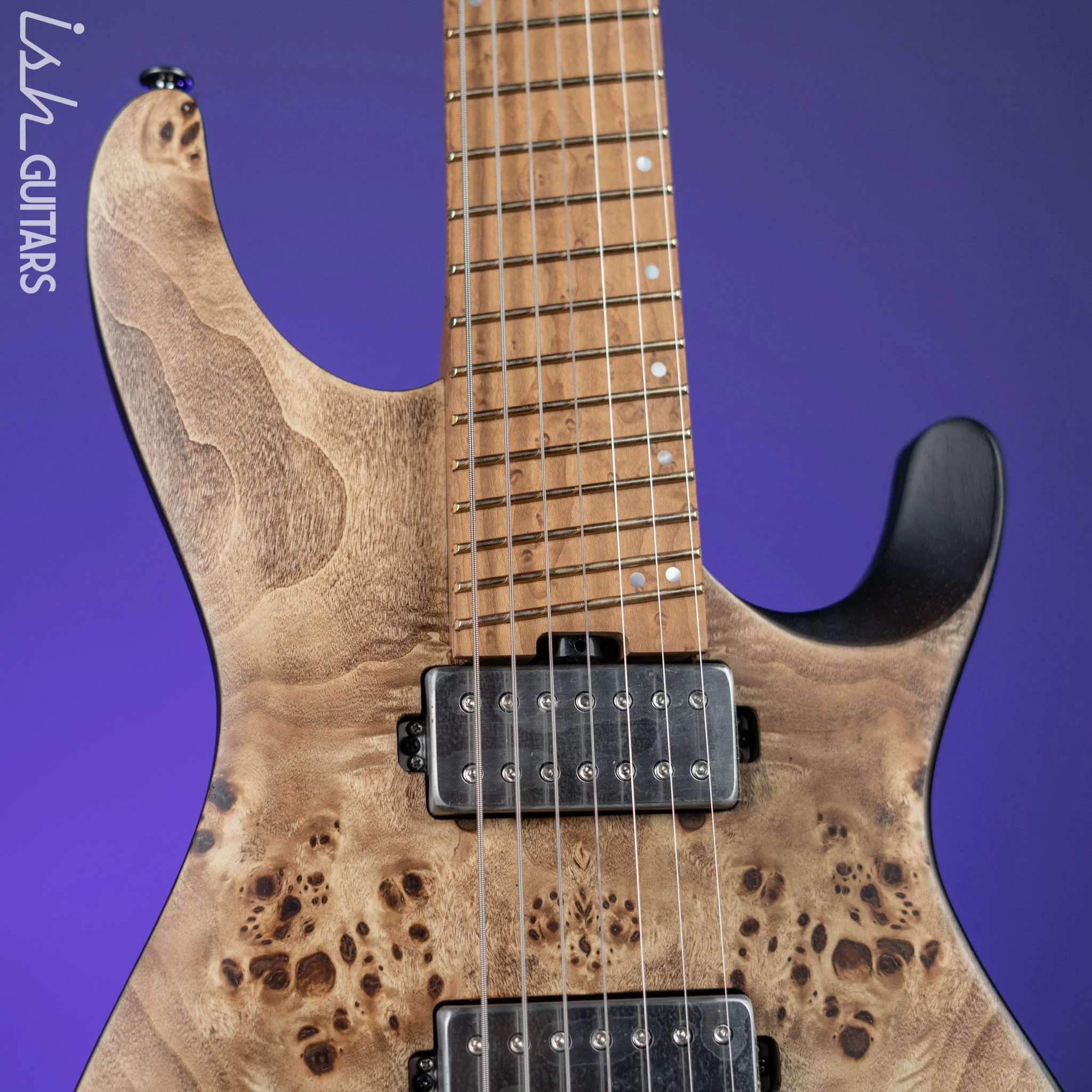 Ibanez QX527PB Quest Series 7-String Antique Brown Stained - Image 3