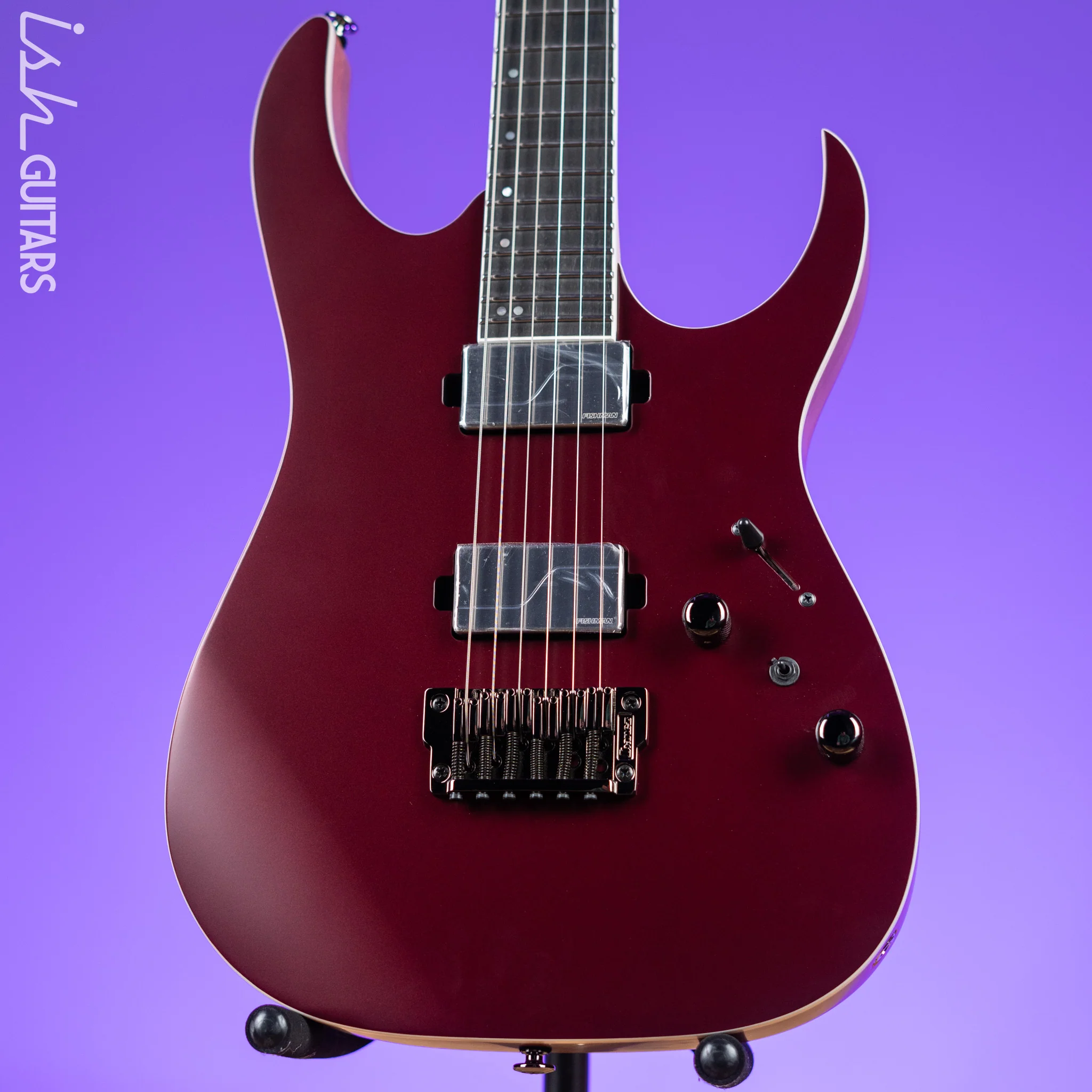Ibanez RG5121 Prestige Electric Guitar Burgundy Metallic Flat