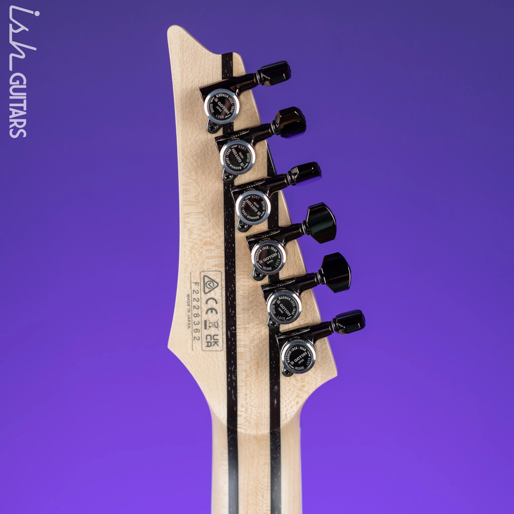 Ibanez RG5121 Prestige Electric Guitar Burgundy Metallic Flat - Image 10