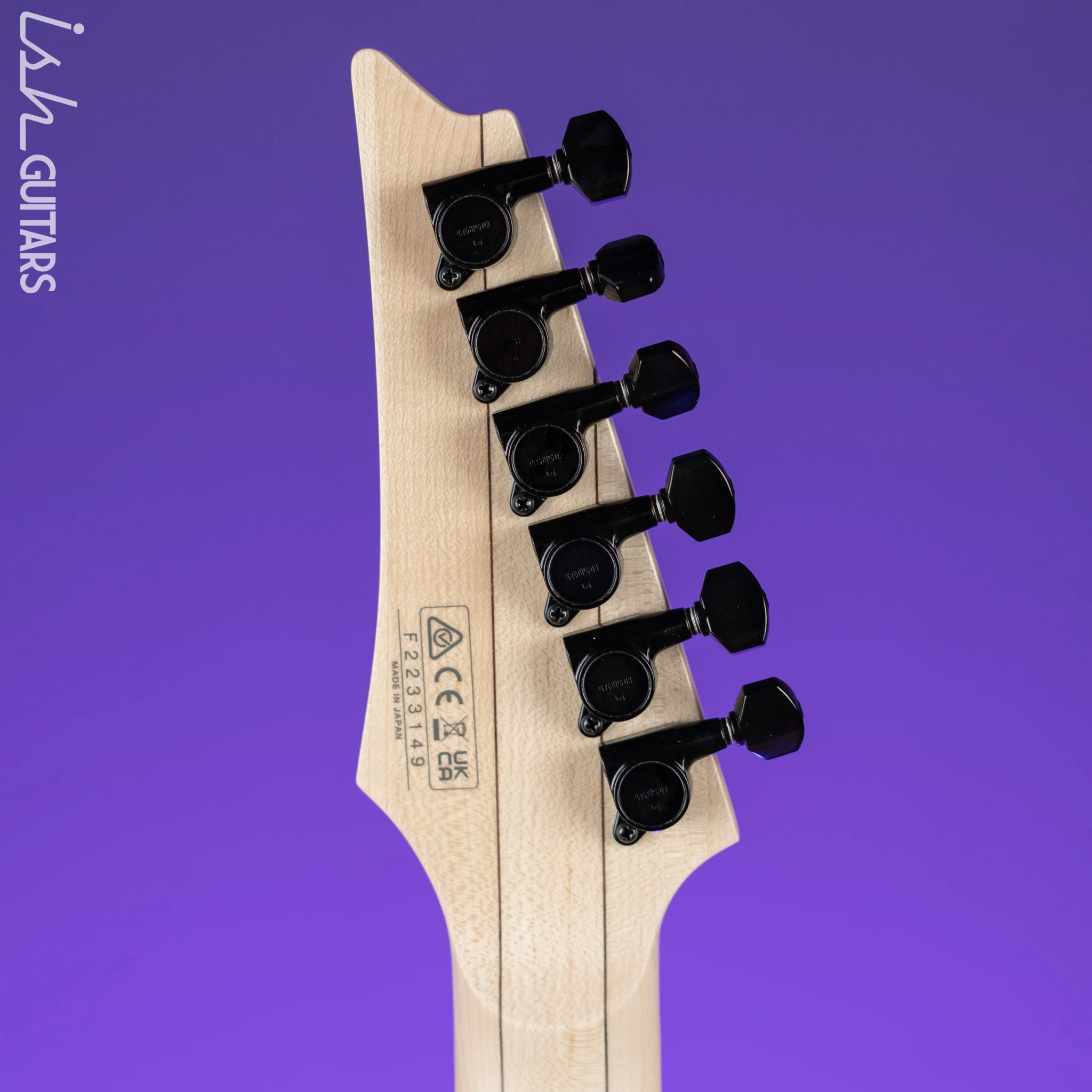 Ibanez RG550 Genesis Collection Electric Guitar Purple Neon - Image 10
