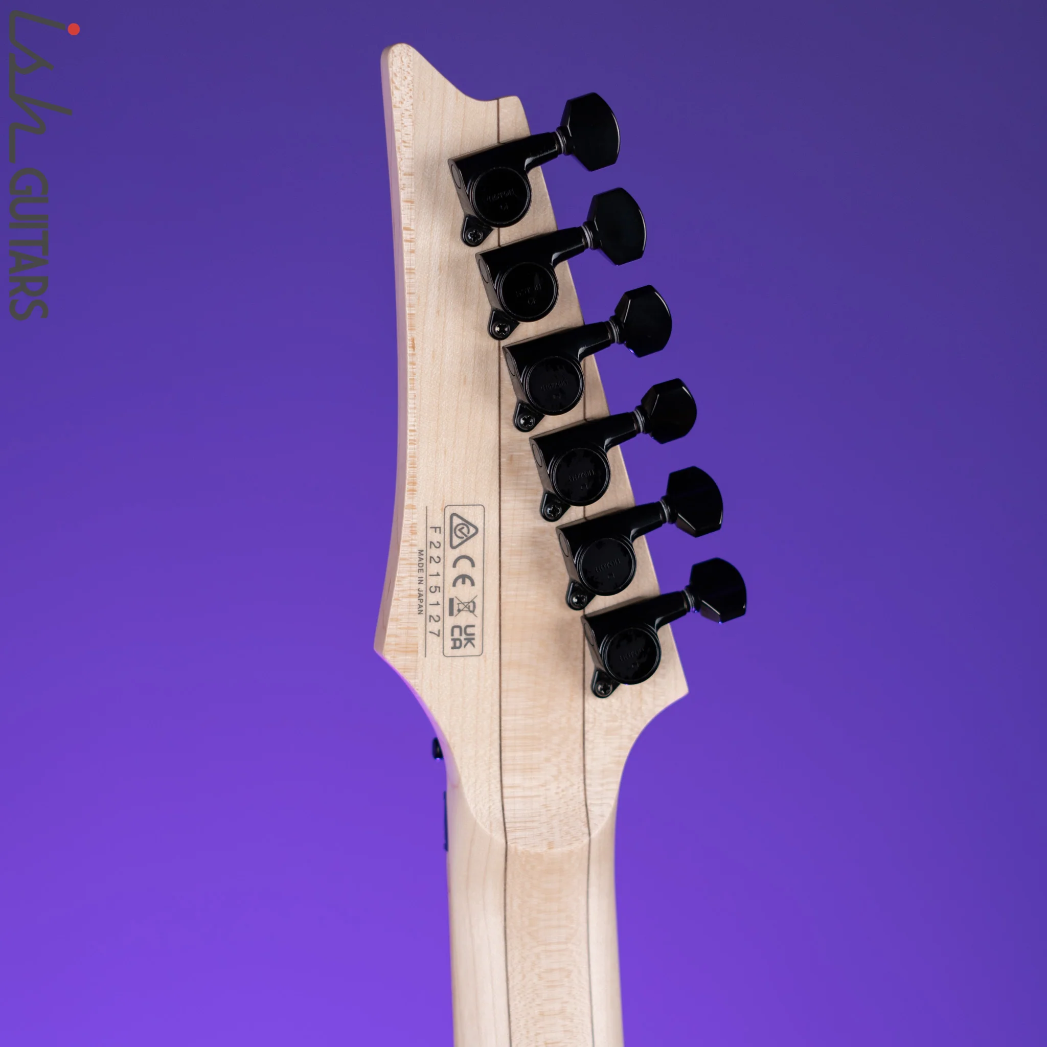 Ibanez RG550 Genesis Collection Electric Guitar Purple Neon - Image 11