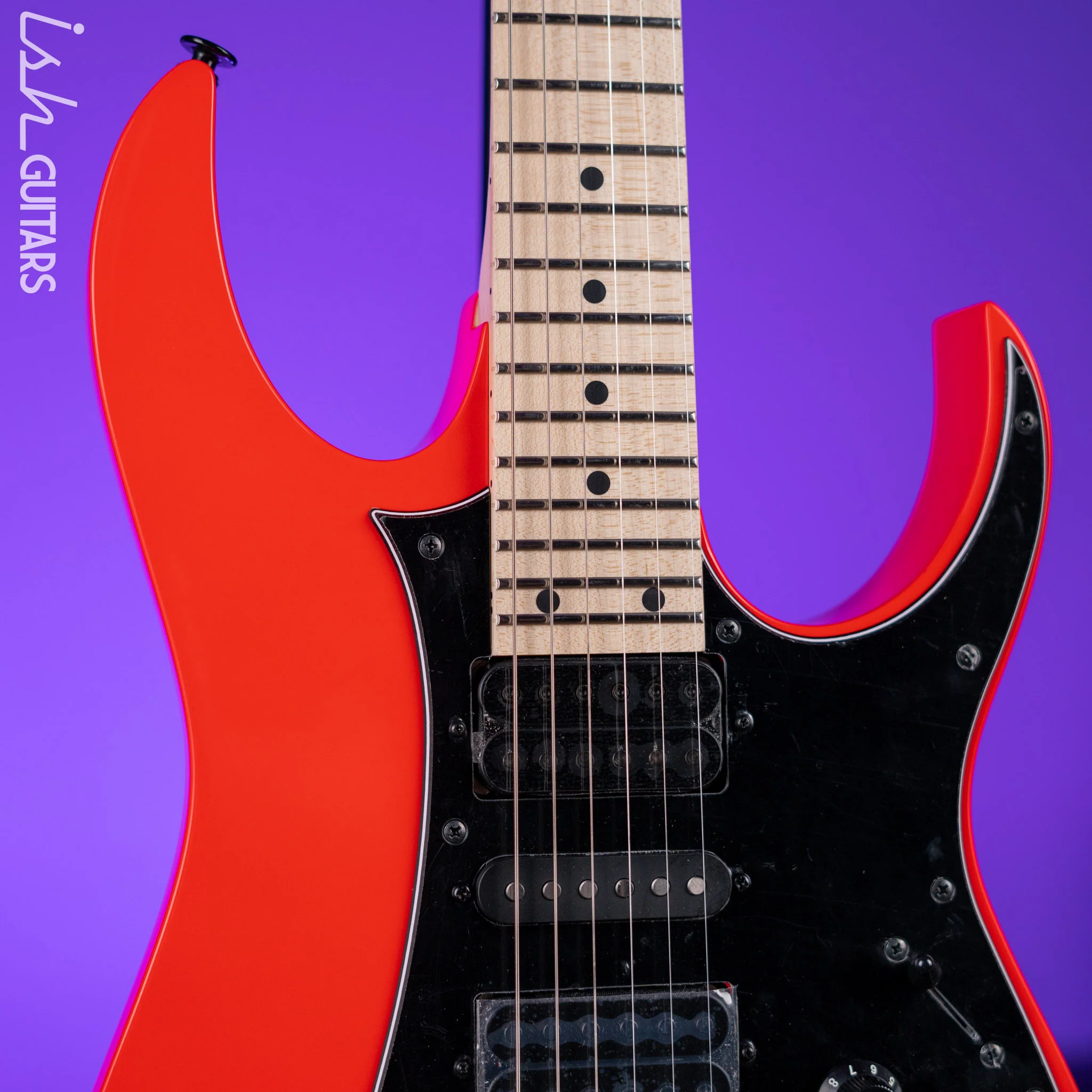 Ibanez RG550 Genesis Collection Electric Guitar Road Flare Red - Image 3