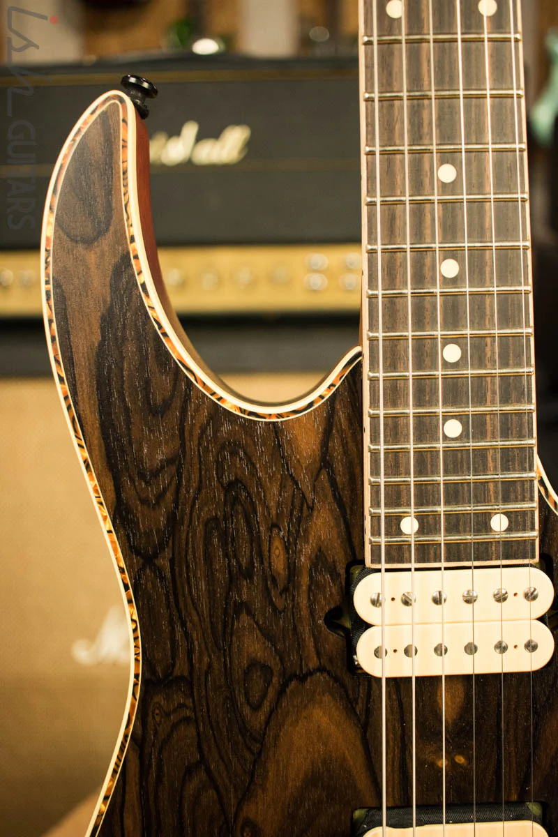 B-Stock Ibanez RGEW521ZC Ziricote Top Natural Flat Finish - Image 3