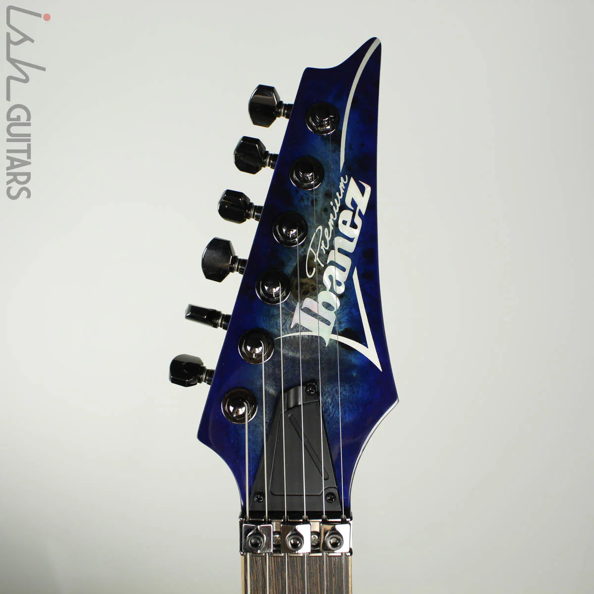 Ibanez S1070PBZ Premium Electric Guitar Cerulean Blue Poplar Burl - Image 7