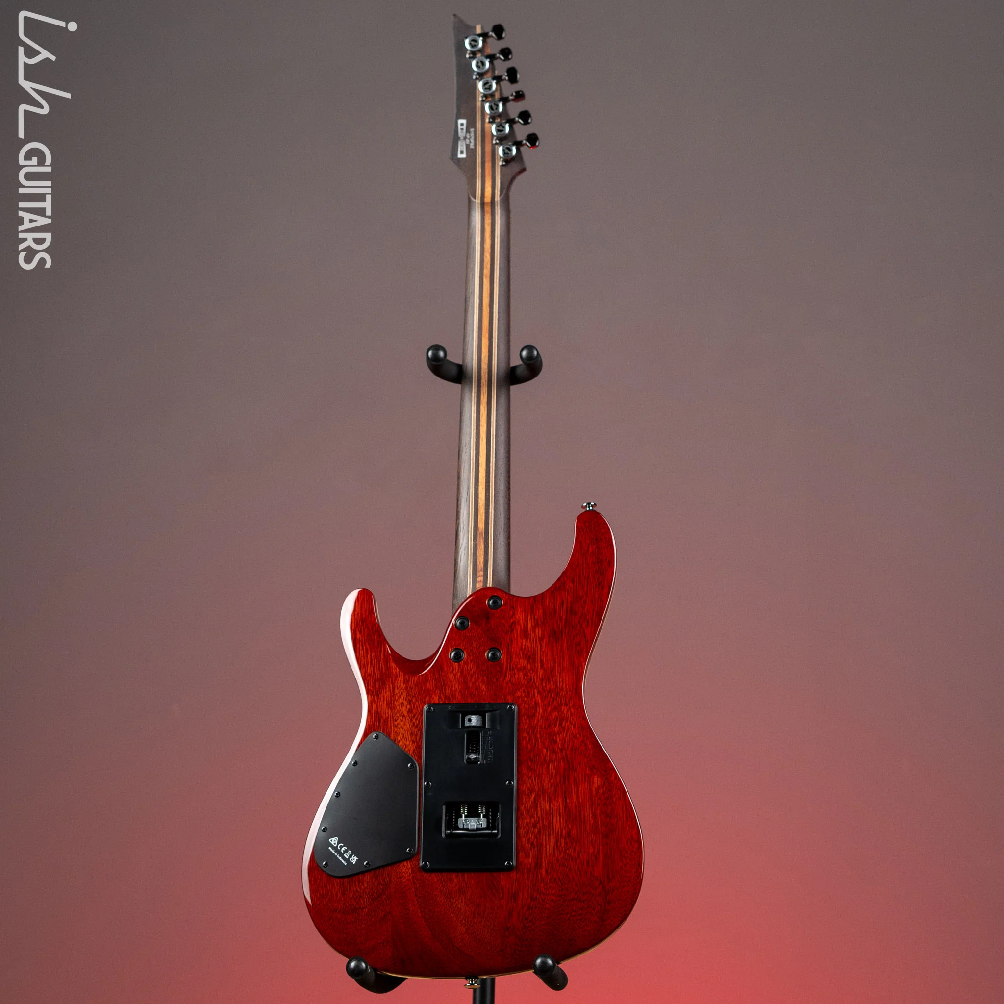 Ibanez S1070PBZ Premium Electric Guitar Cerulean Blue Burst - Image 6