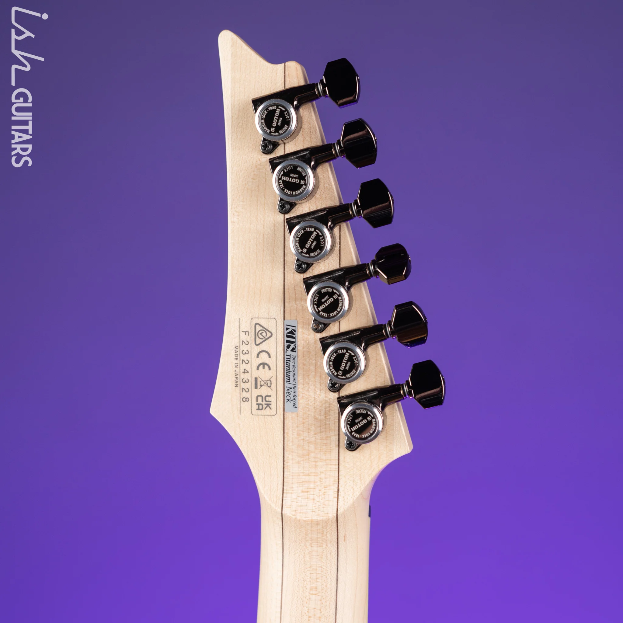 Ibanez S6521Q Prestige Electric Guitar Surreal Blue Burst Gloss - Image 10