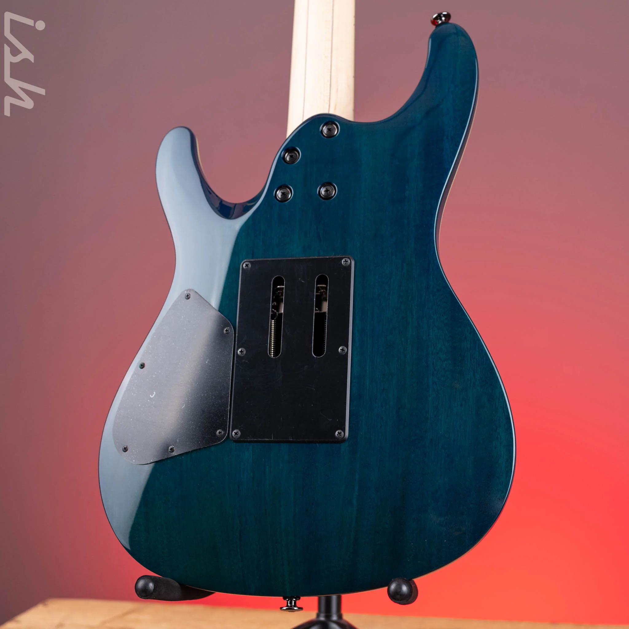 Ibanez S6570Q Prestige Electric Guitar Natural Blue - Image 7