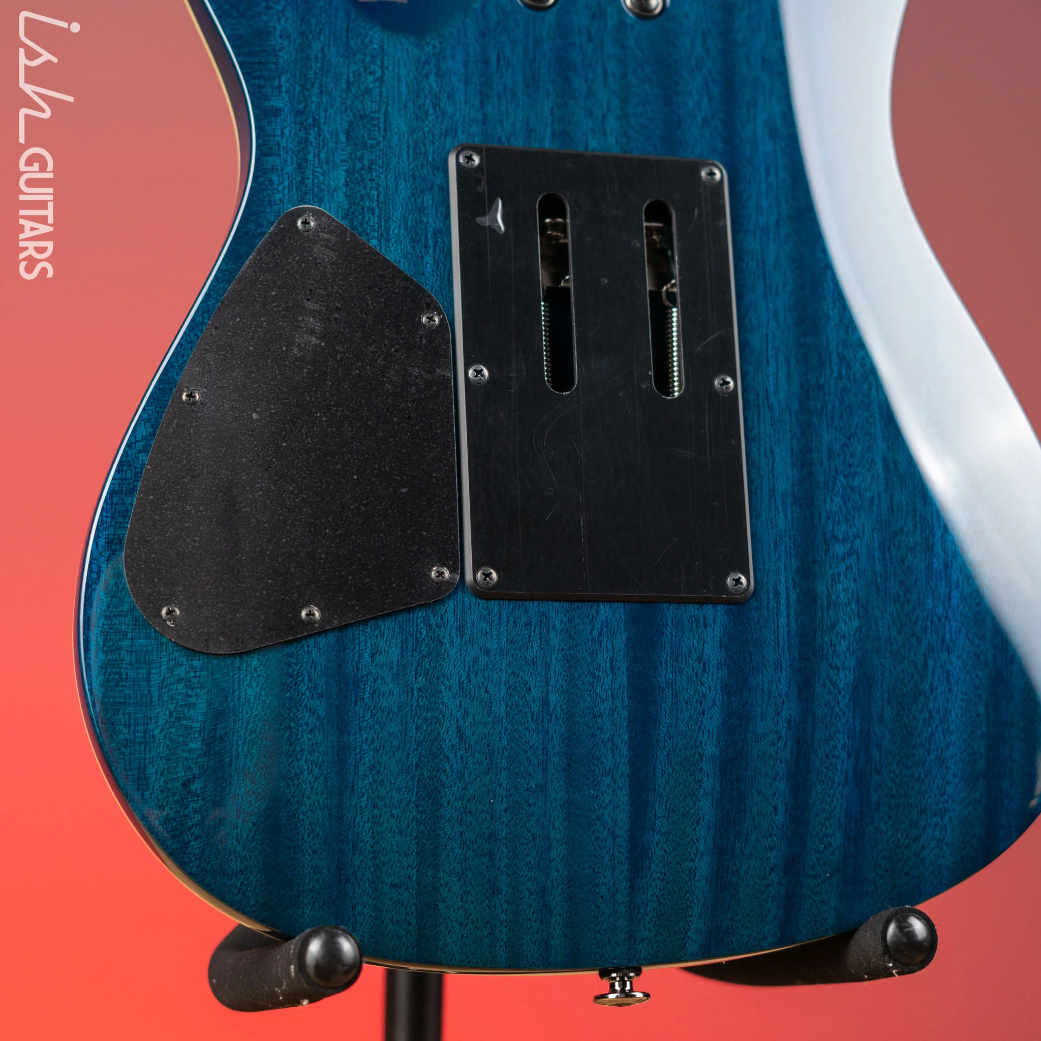 Ibanez S6570Q Prestige Electric Guitar Natural Blue - Image 9