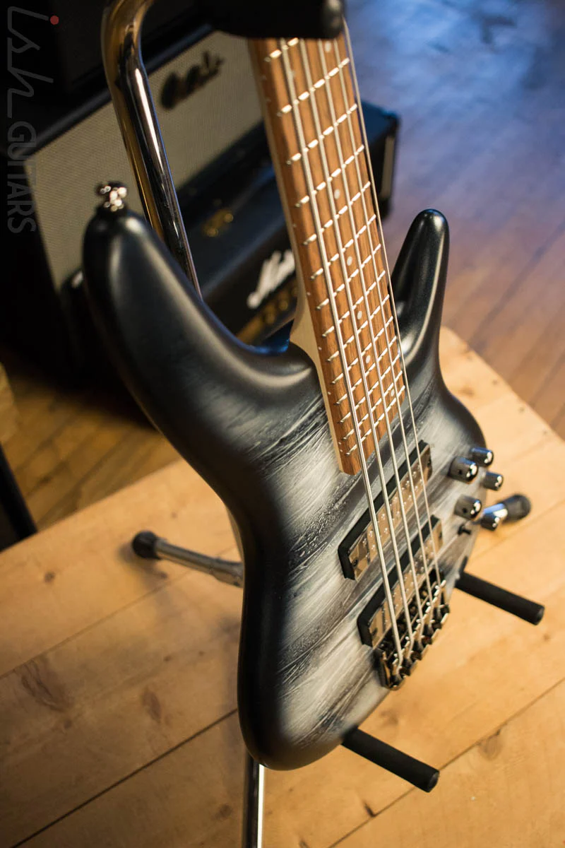 Ibanez SR305E-BPM Black Planet Matte 5-String Bass - Image 9