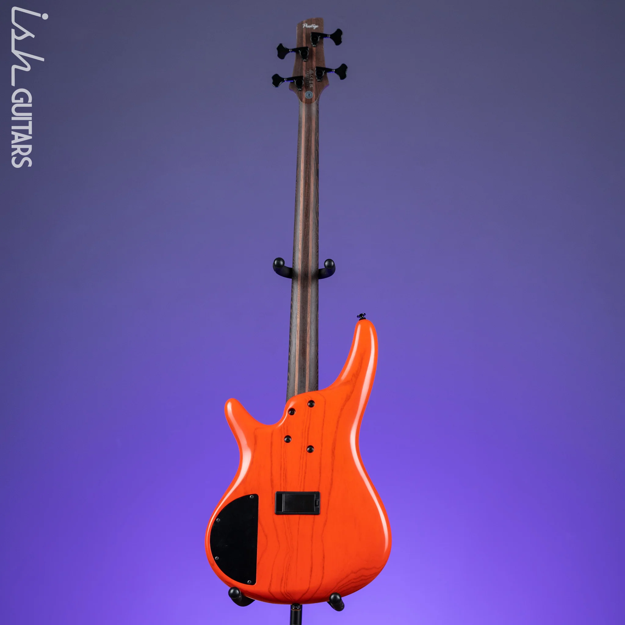 Ibanez SR4600 Prestige 4-String Bass Orange Solar Flare Low Gloss - Image 6