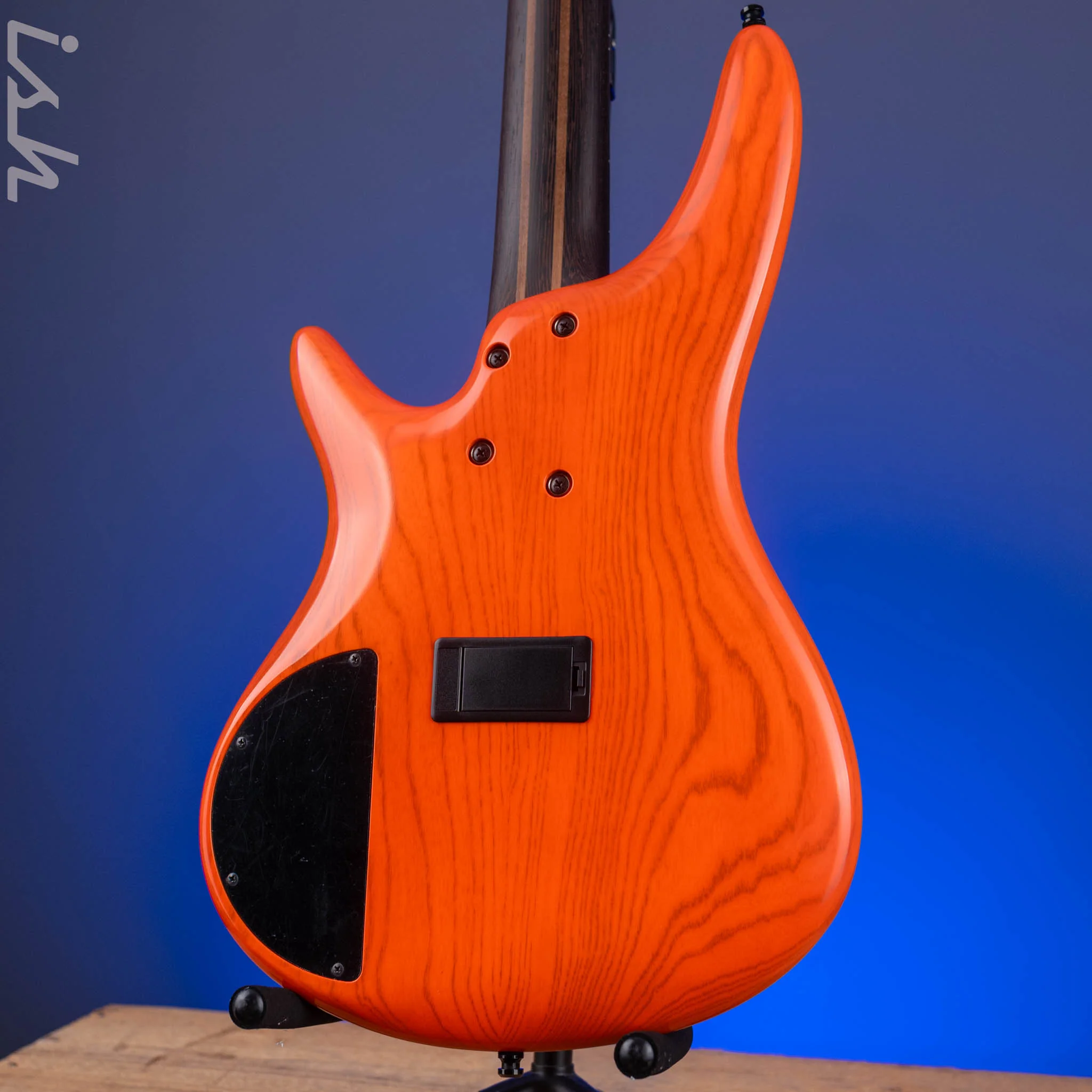 2022 Ibanez SR4605 Prestige 5-String Bass Orange Solar Flare - Image 7