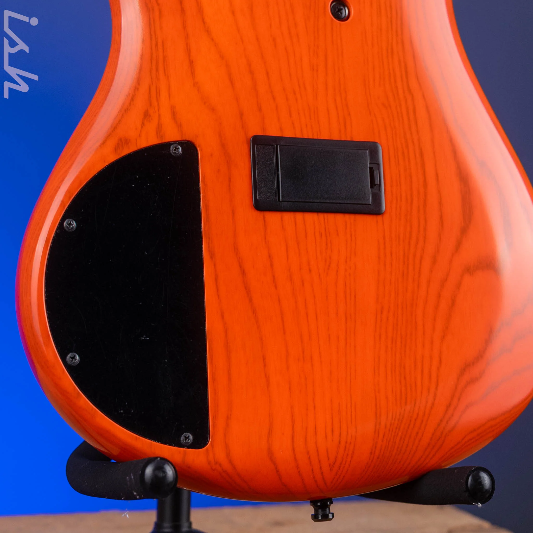 2022 Ibanez SR4605 Prestige 5-String Bass Orange Solar Flare - Image 9