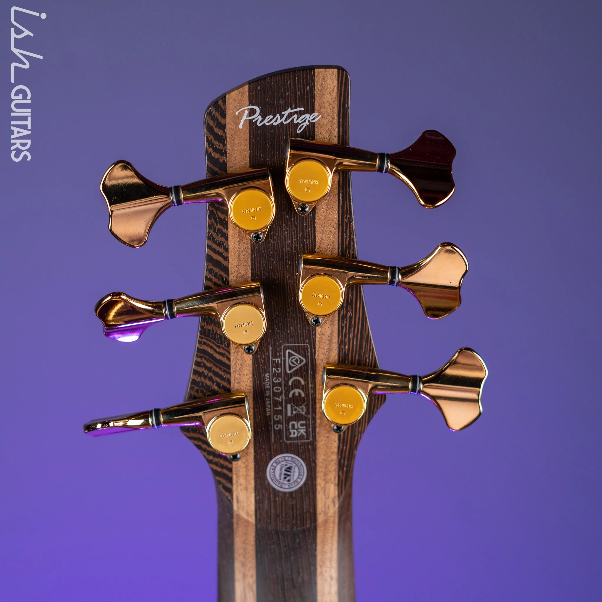 Ibanez SR5006 Prestige 6-String Bass Natural Oil Finish - Image 10