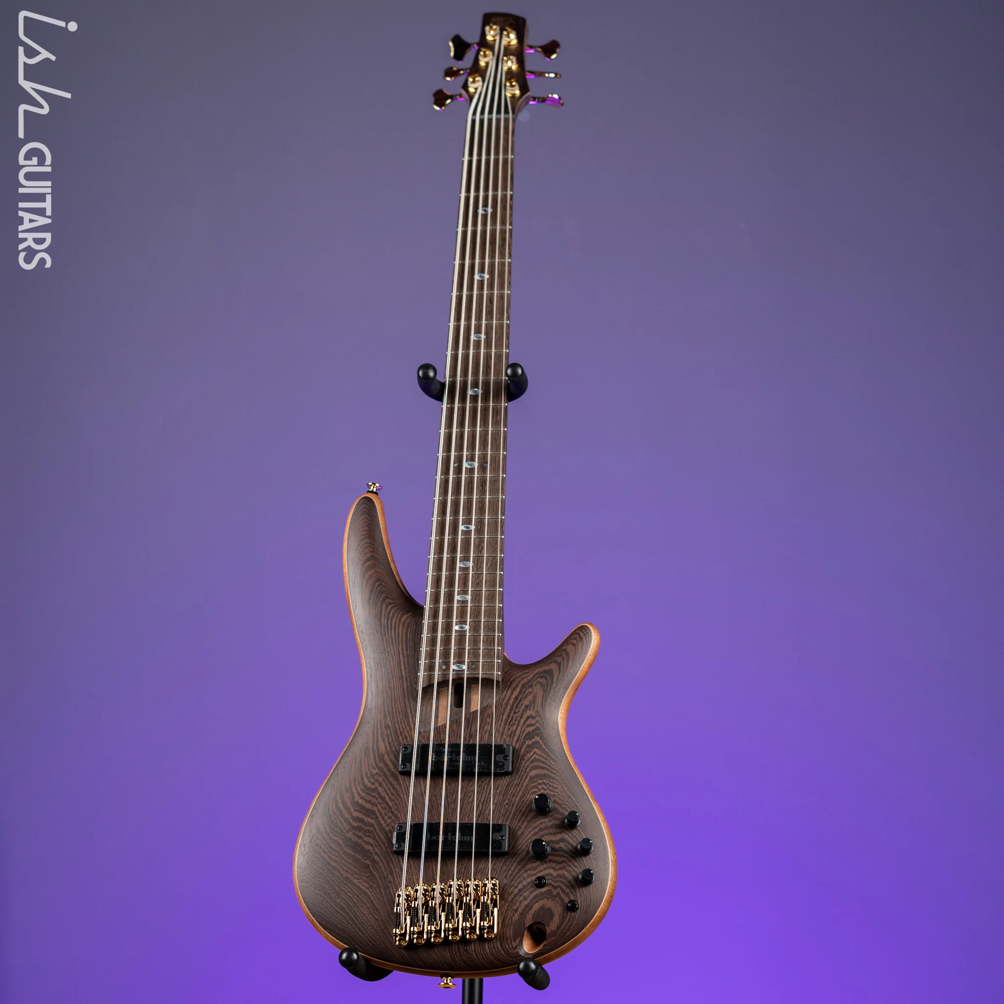 Ibanez SR5006 Prestige 6-String Bass Natural Oil Finish - Image 2