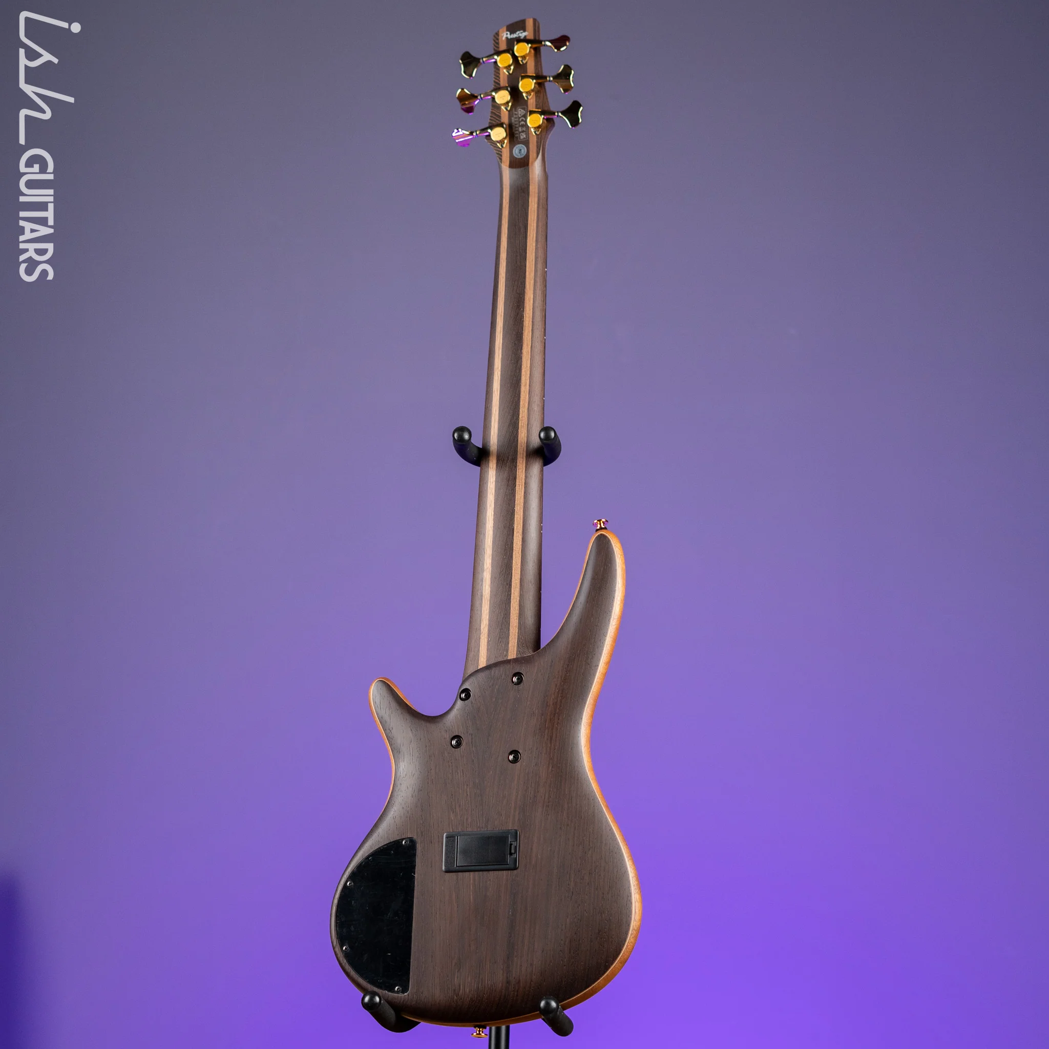Ibanez SR5006 Prestige 6-String Bass Natural Oil Finish - Image 6