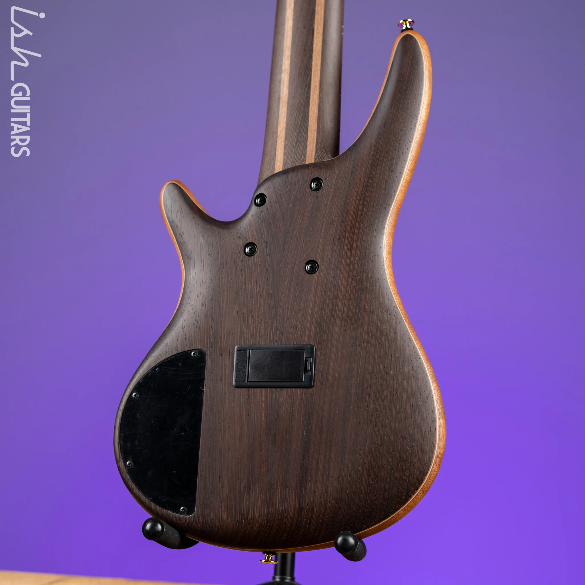 Ibanez SR5006 Prestige 6-String Bass Natural Oil Finish - Image 7