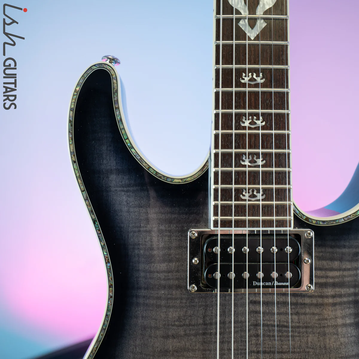 Ibanez SZ720FM Trans Grey - Image 3