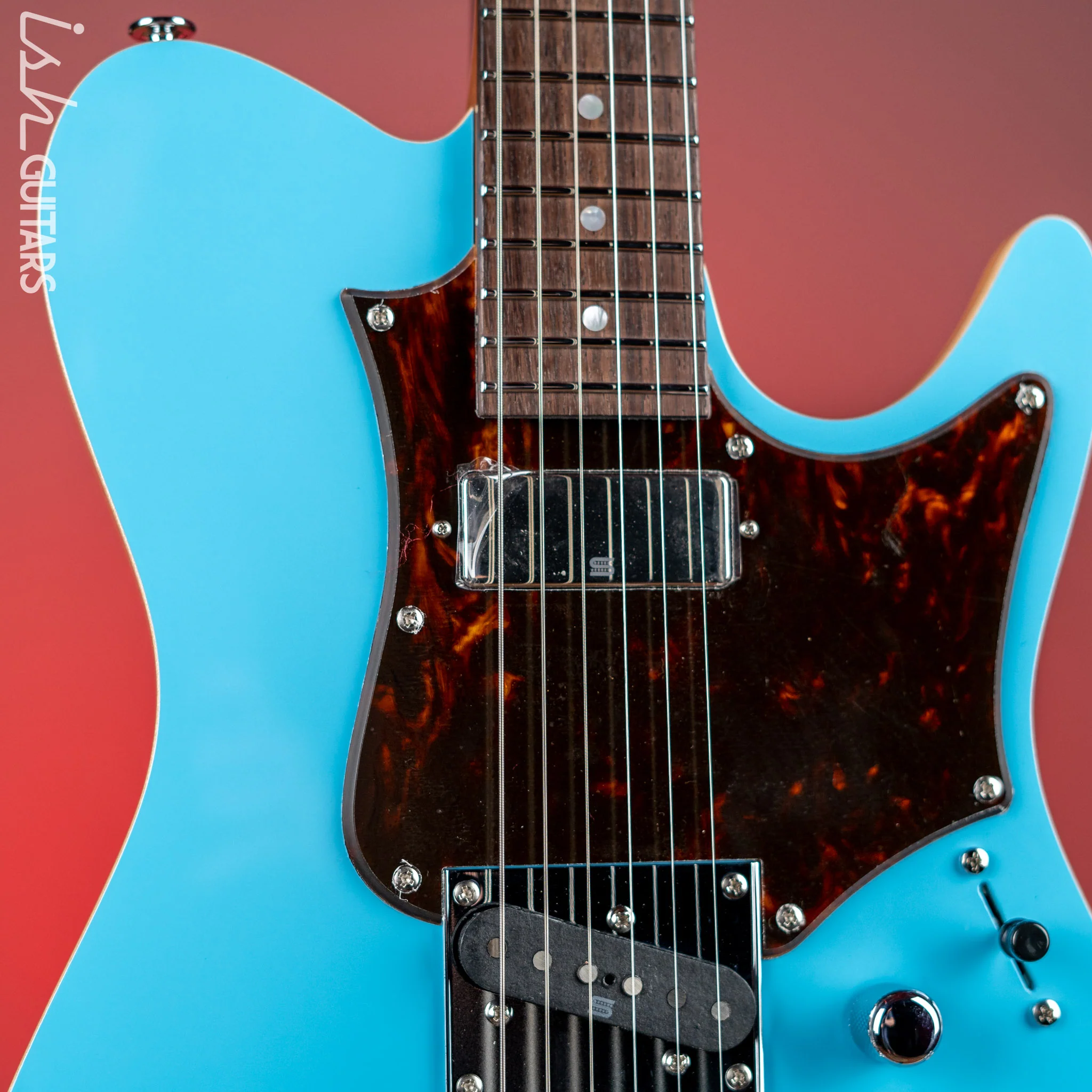Ibanez Tom Quayle Signature TQMS1 Celeste Blue - Image 3
