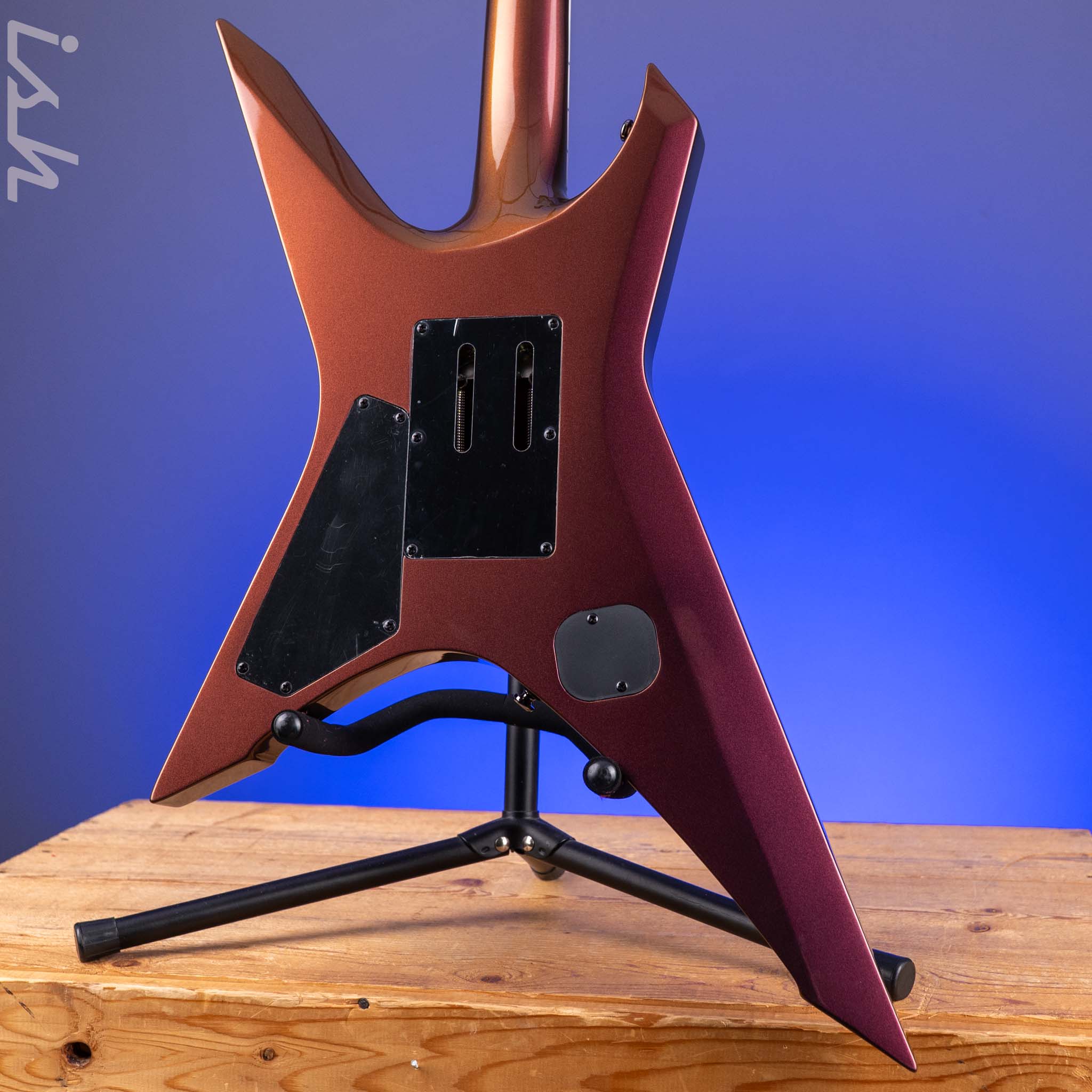 Ibanez XPT420DX Electric Guitar Rose Gold Chameleon - Image 9