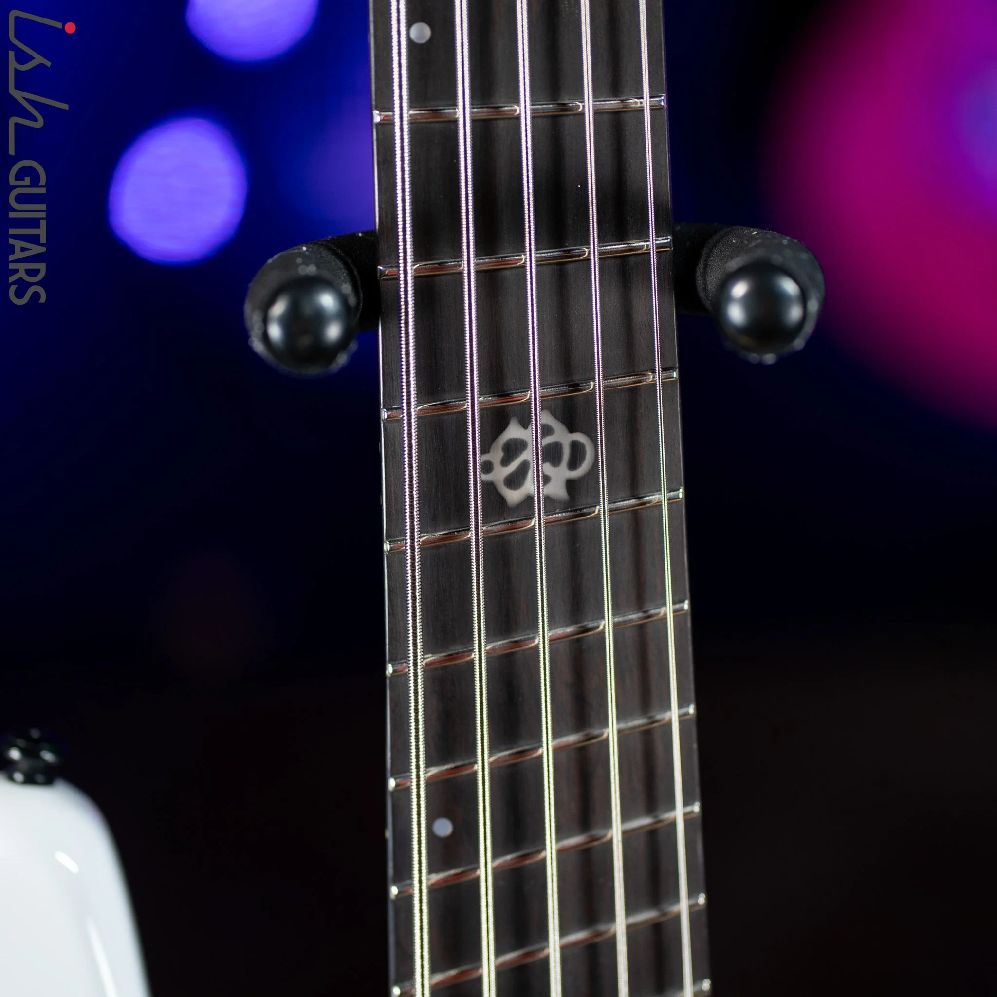 Ish X Spector NS Dimension 5 String EMG Darkglass White Gloss DEMO - Image 5