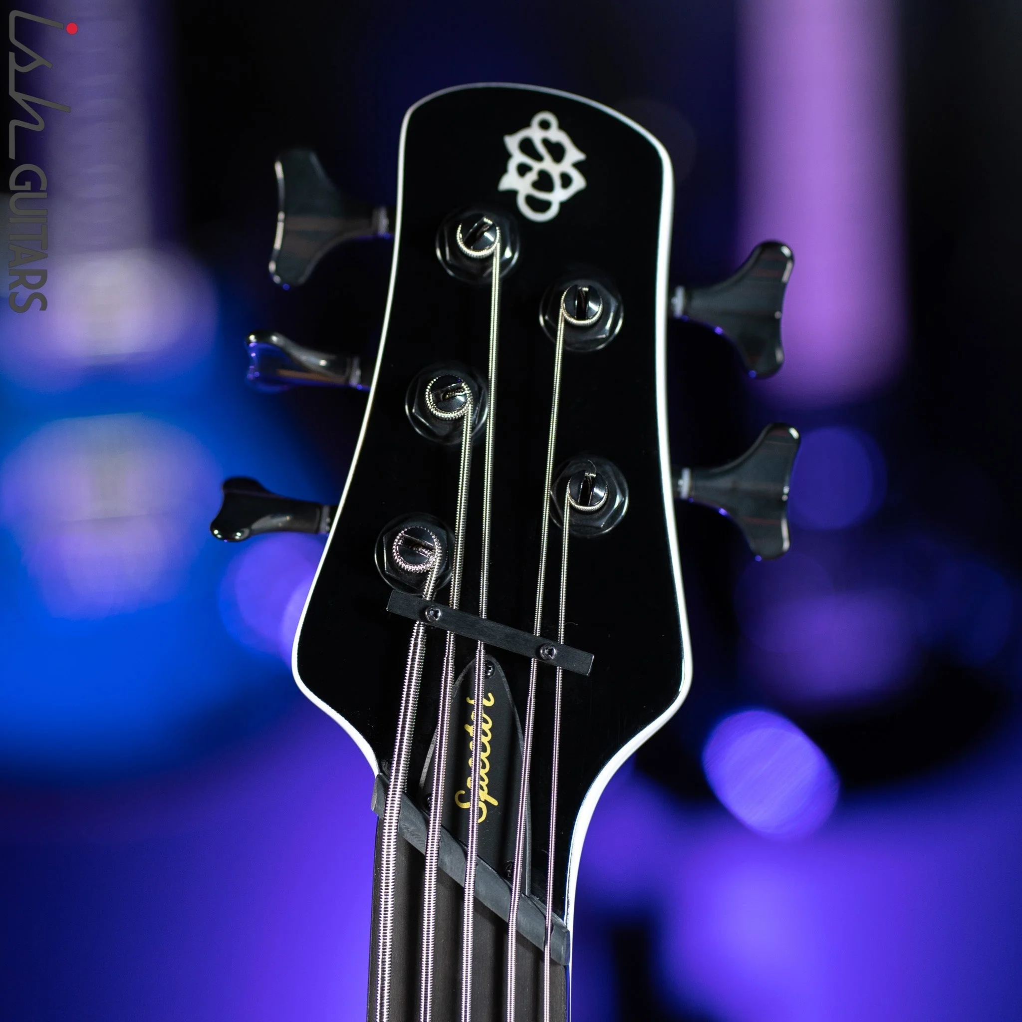 Ish X Spector NS Dimension 5 String EMG Darkglass White Gloss DEMO - Image 6