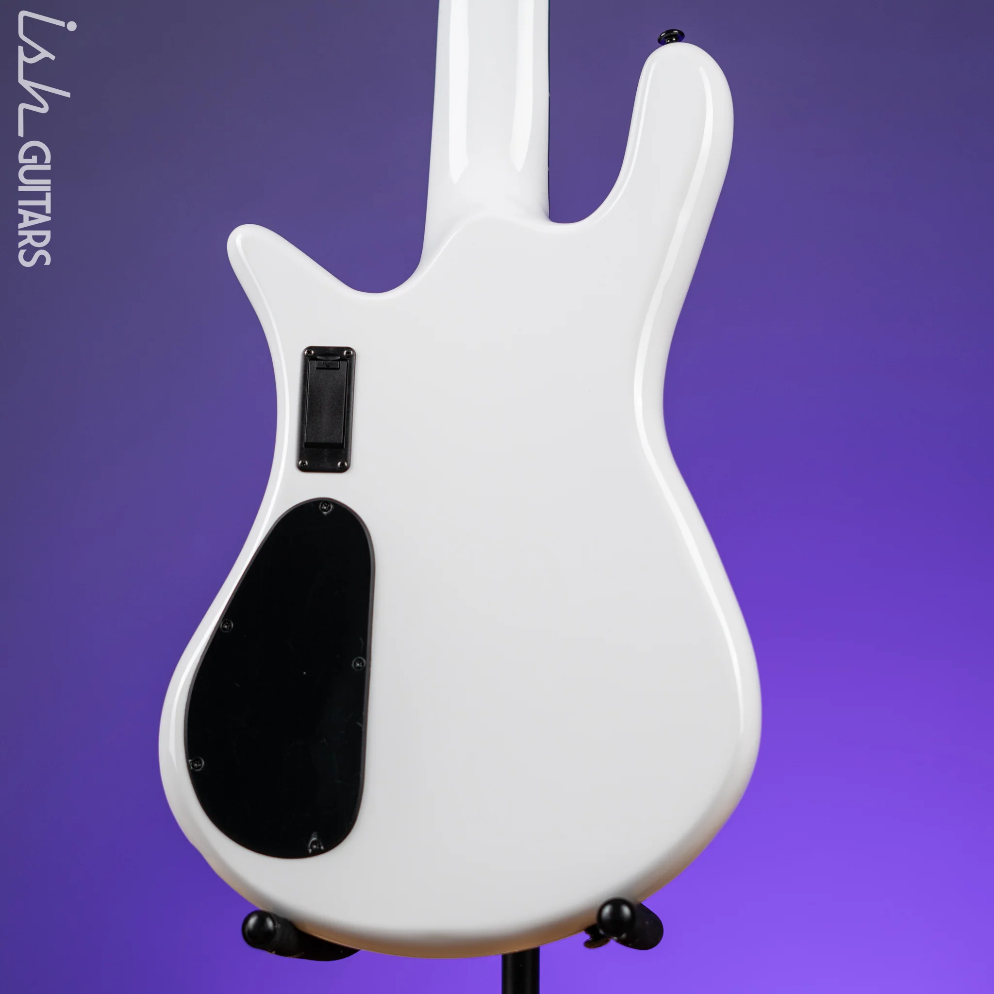 Ish X Spector NS Dimension 5 String EMG Darkglass White Gloss Demo - Image 9