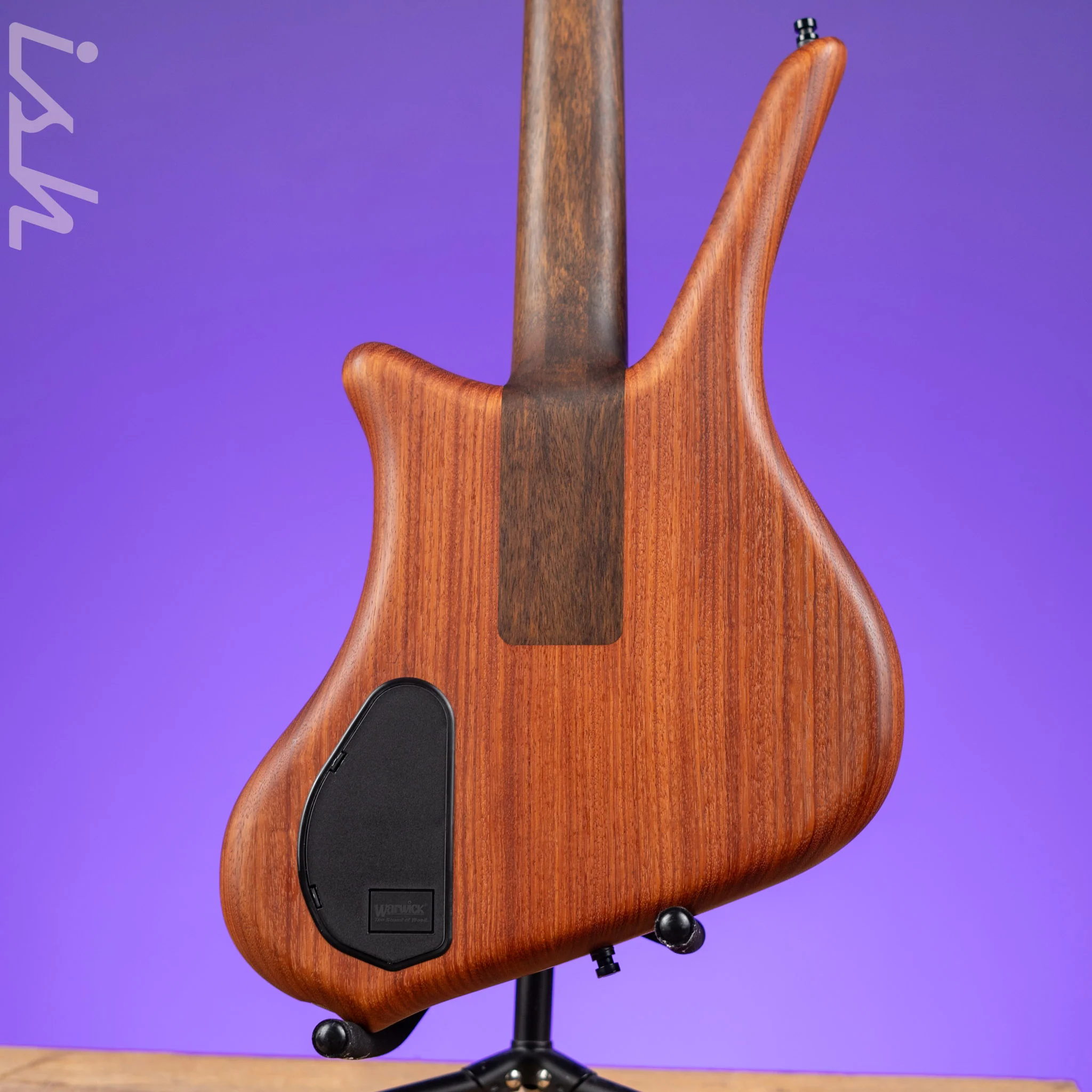 Ish x Warwick Dolphin SN TCS Custom Shop Endangered Species 4-String Bass Wenge Fretboard - Image 7