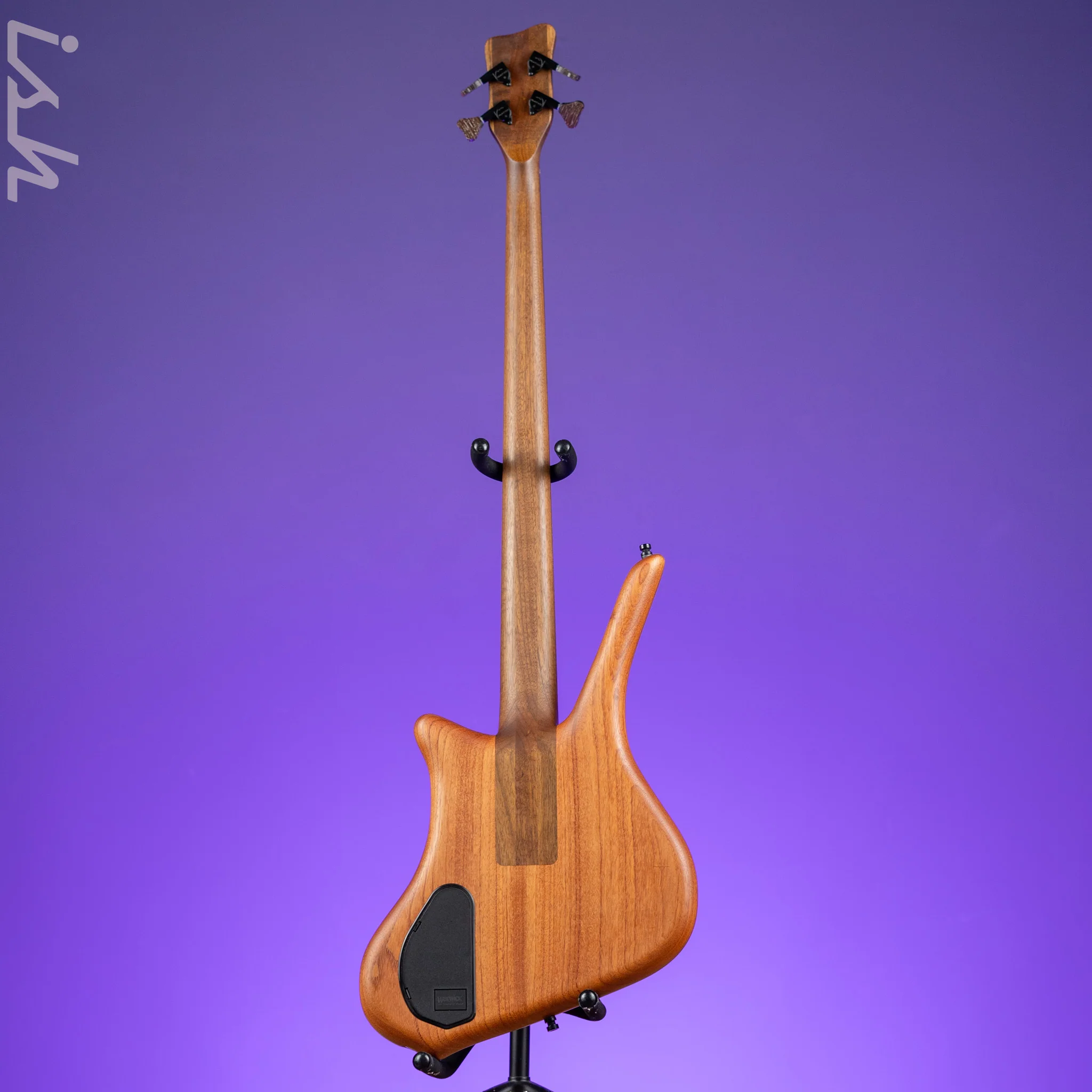 Ish x Warwick Dolphin SN TCS Custom Shop Endangered Species 4-String Bass Wenge Fretboard - Image 6