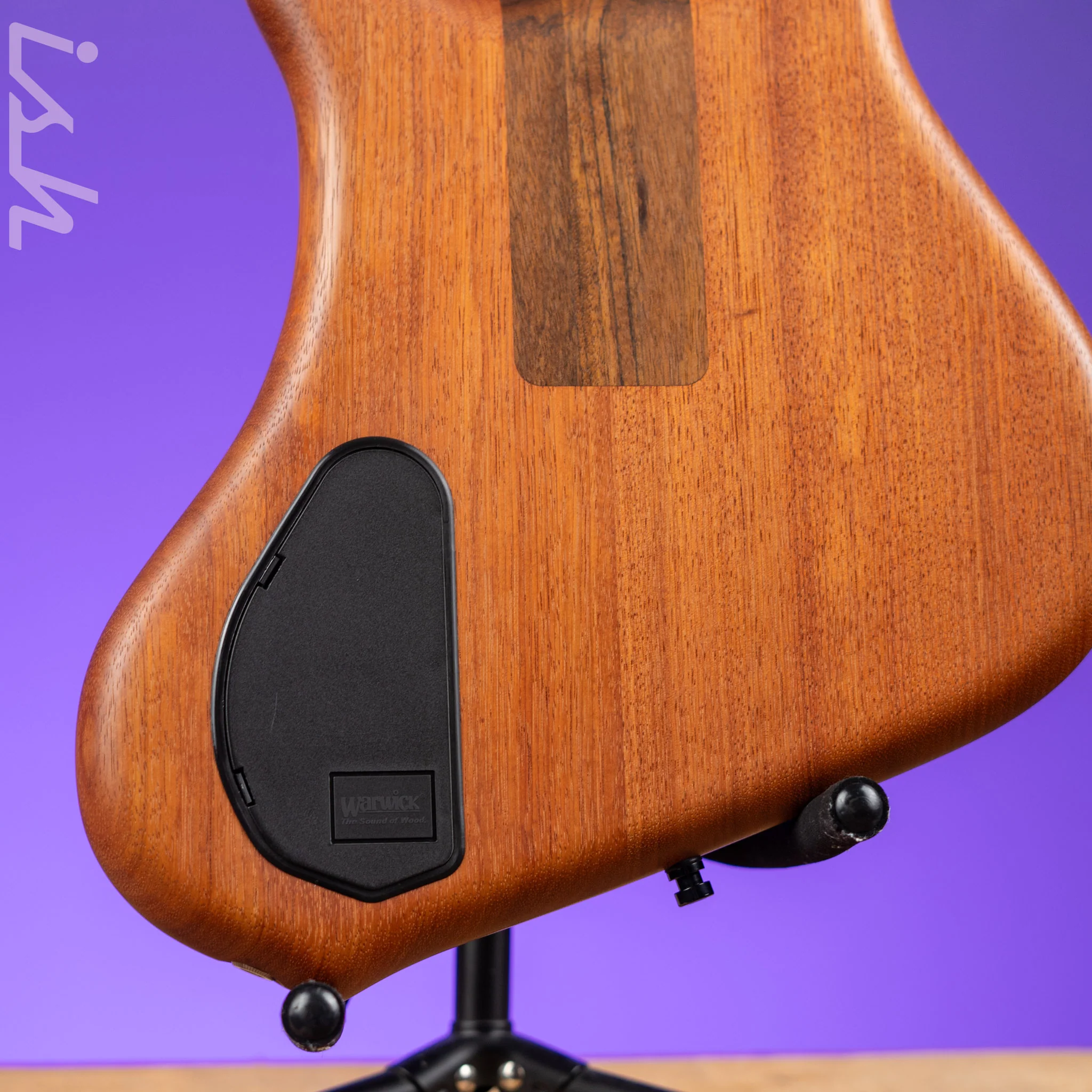 Ish x Warwick Dolphin SN TCS Custom Shop Endangered Species 4-String Bass Wenge Fretboard - Image 9