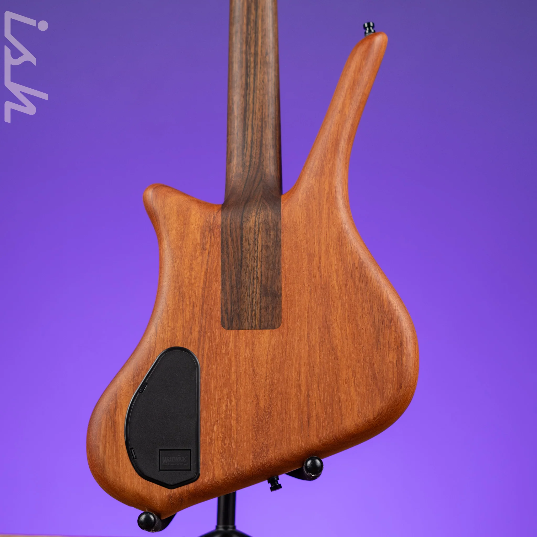 Ish x Warwick Dolphin SN TCS Custom Shop Endangered Species 4-String Bass Wenge Fretboard - Image 7