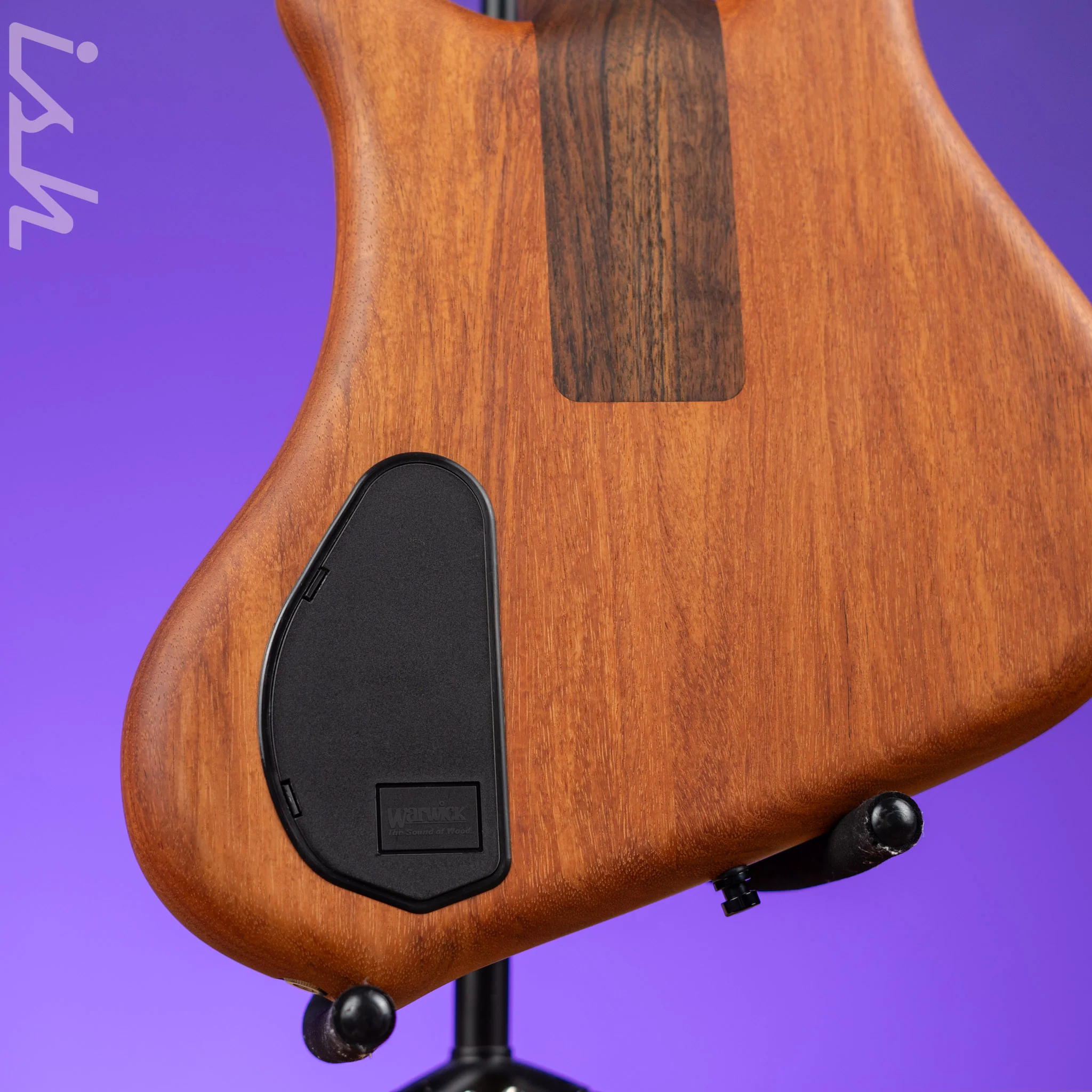 Ish x Warwick Dolphin SN TCS Custom Shop Endangered Species 4-String Bass Wenge Fretboard - Image 9