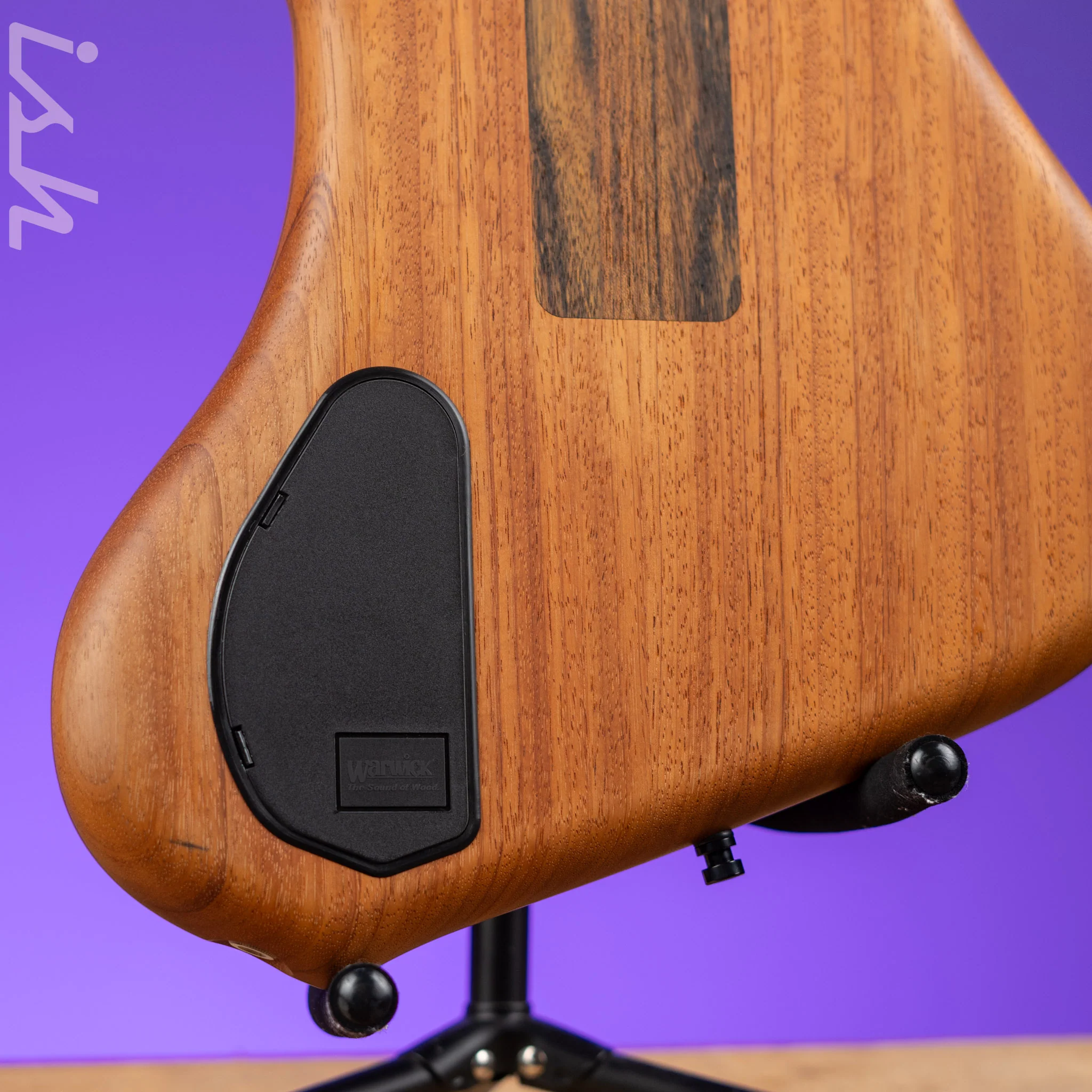 Ish x Warwick Dolphin SN TCS Custom Shop Endangered Species 4-String Bass Wenge Fretboard - Image 9