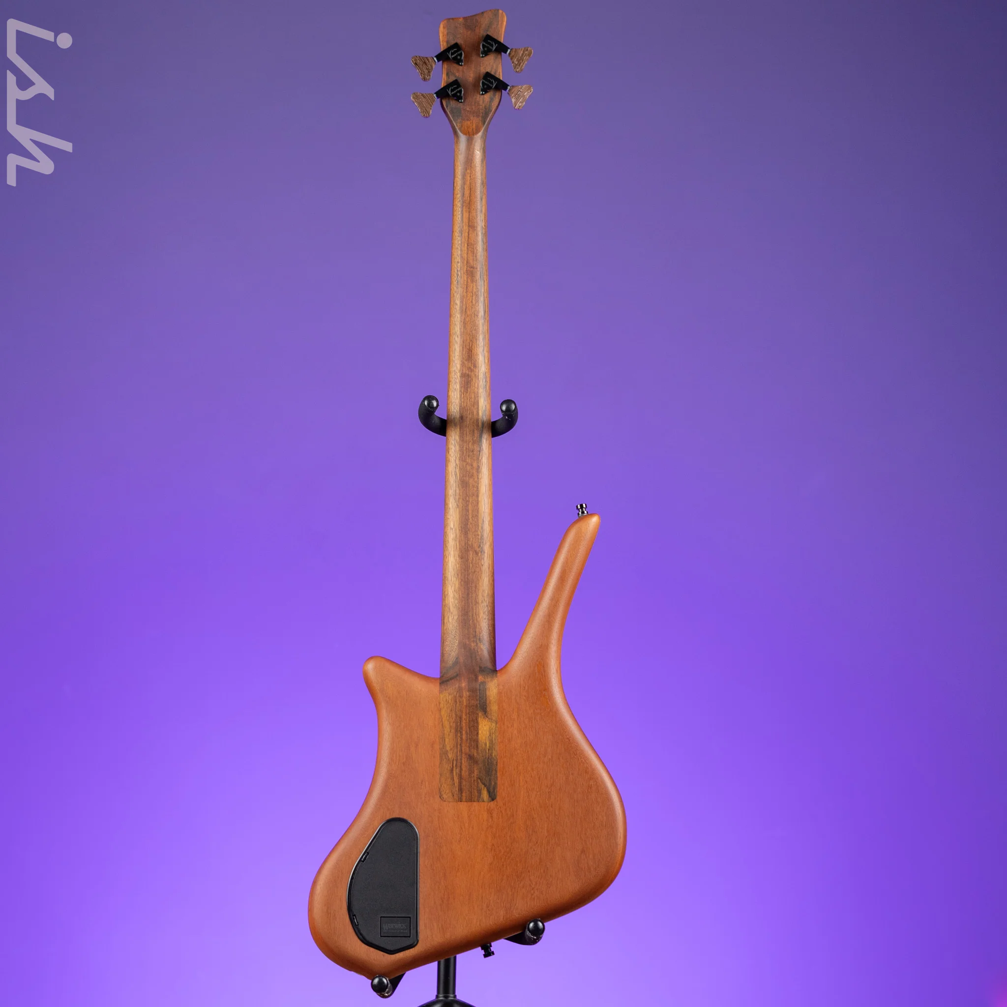 Ish x Warwick Dolphin SN TCS Custom Shop Endangered Species 4-String Bass Wenge Fretboard Demo - Image 8