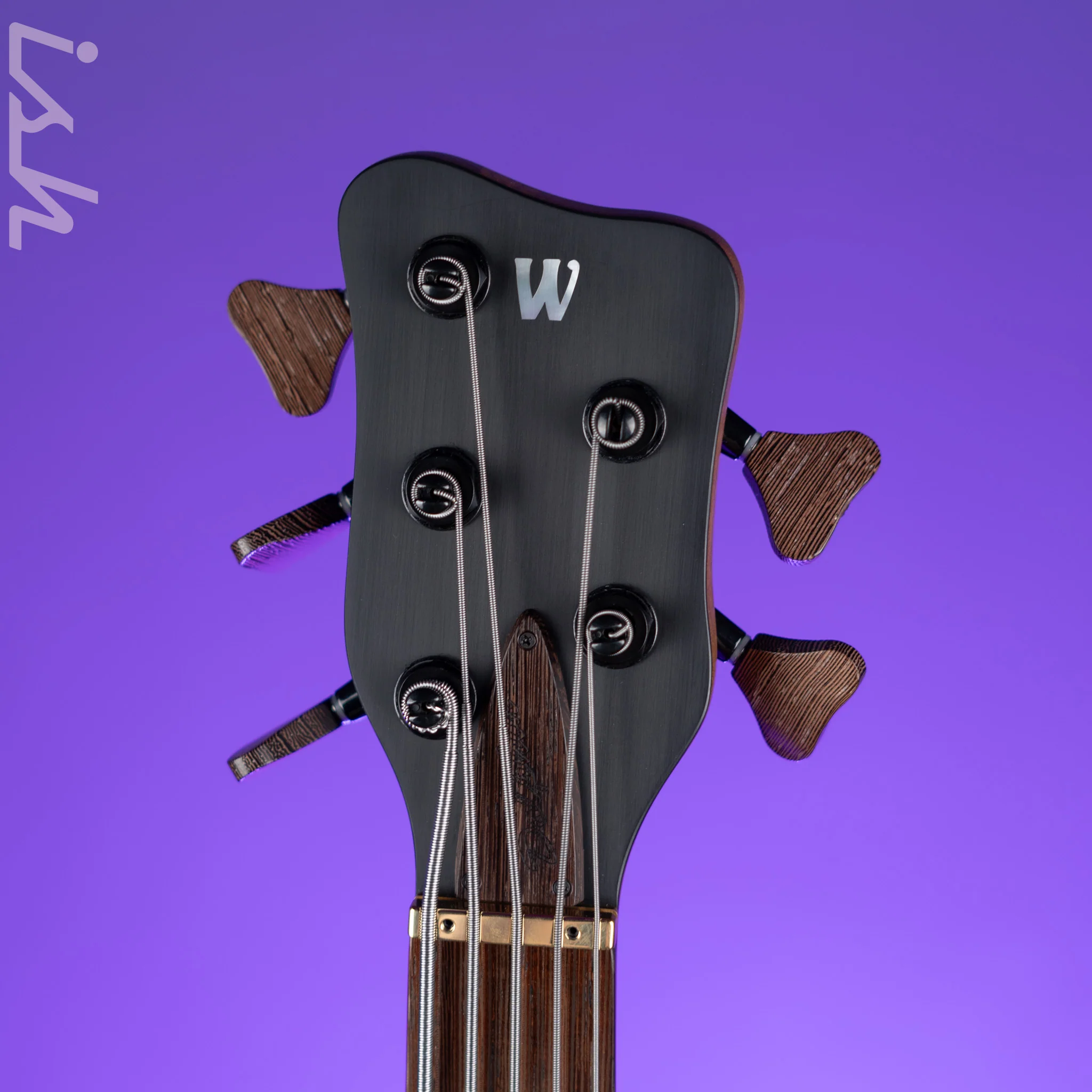 Ish x Warwick Dolphin SN TCS Custom Shop Endangered Species 5-String Bass Wenge Fretboard - Image 5
