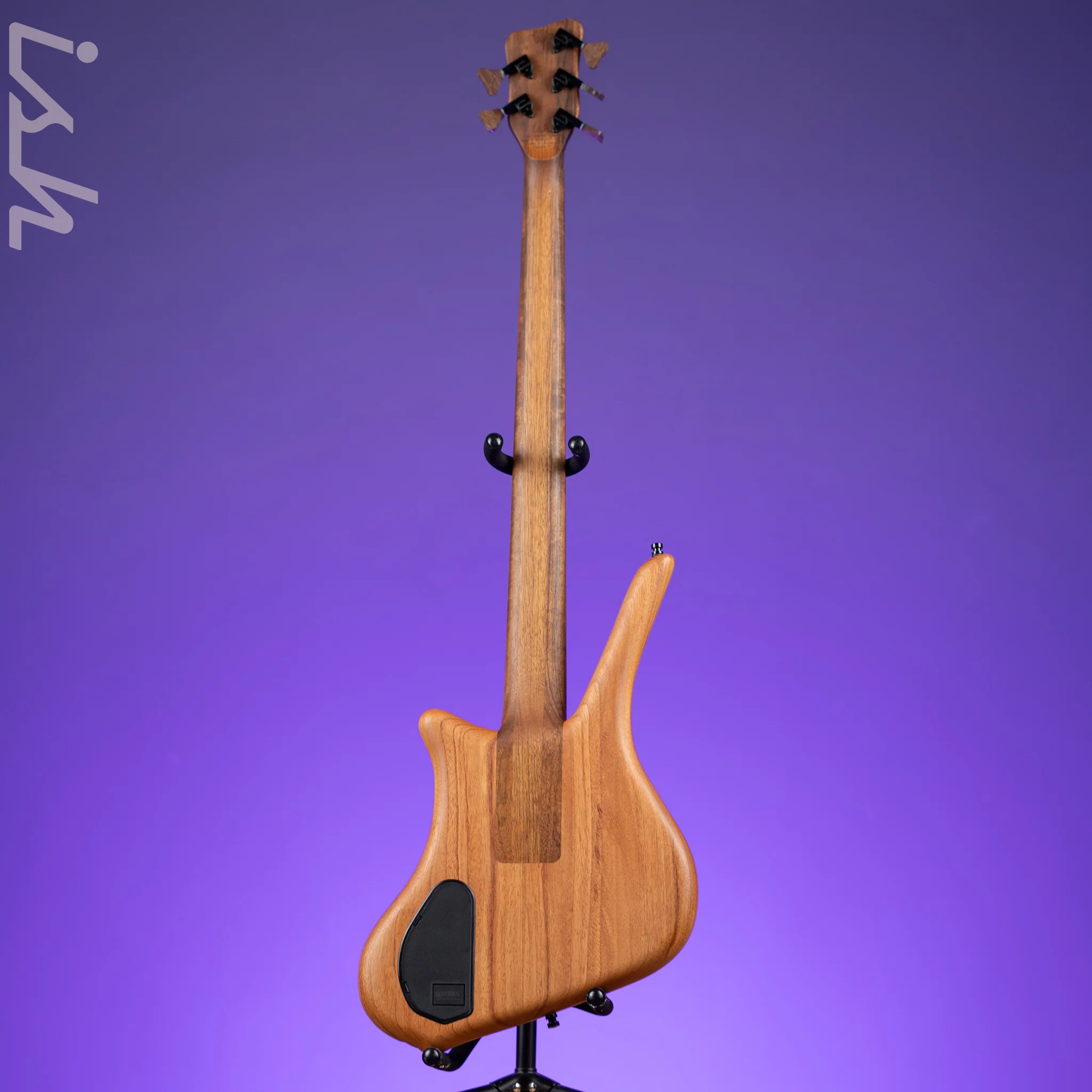 Ish x Warwick Dolphin SN TCS Custom Shop Endangered Species 5-String Bass Wenge Fretboard - Image 6