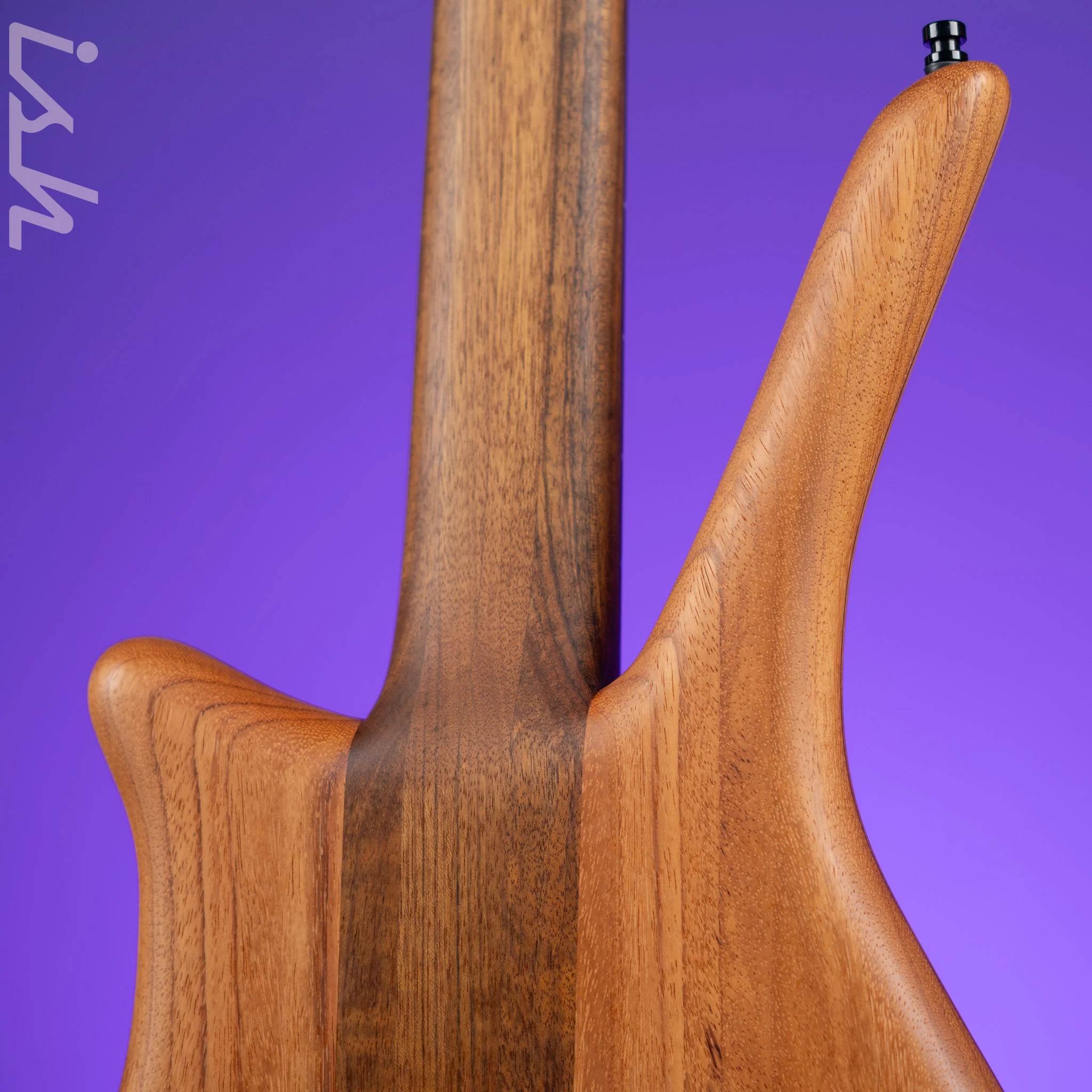 Ish x Warwick Dolphin SN TCS Custom Shop Endangered Species 5-String Bass Wenge Fretboard - Image 8
