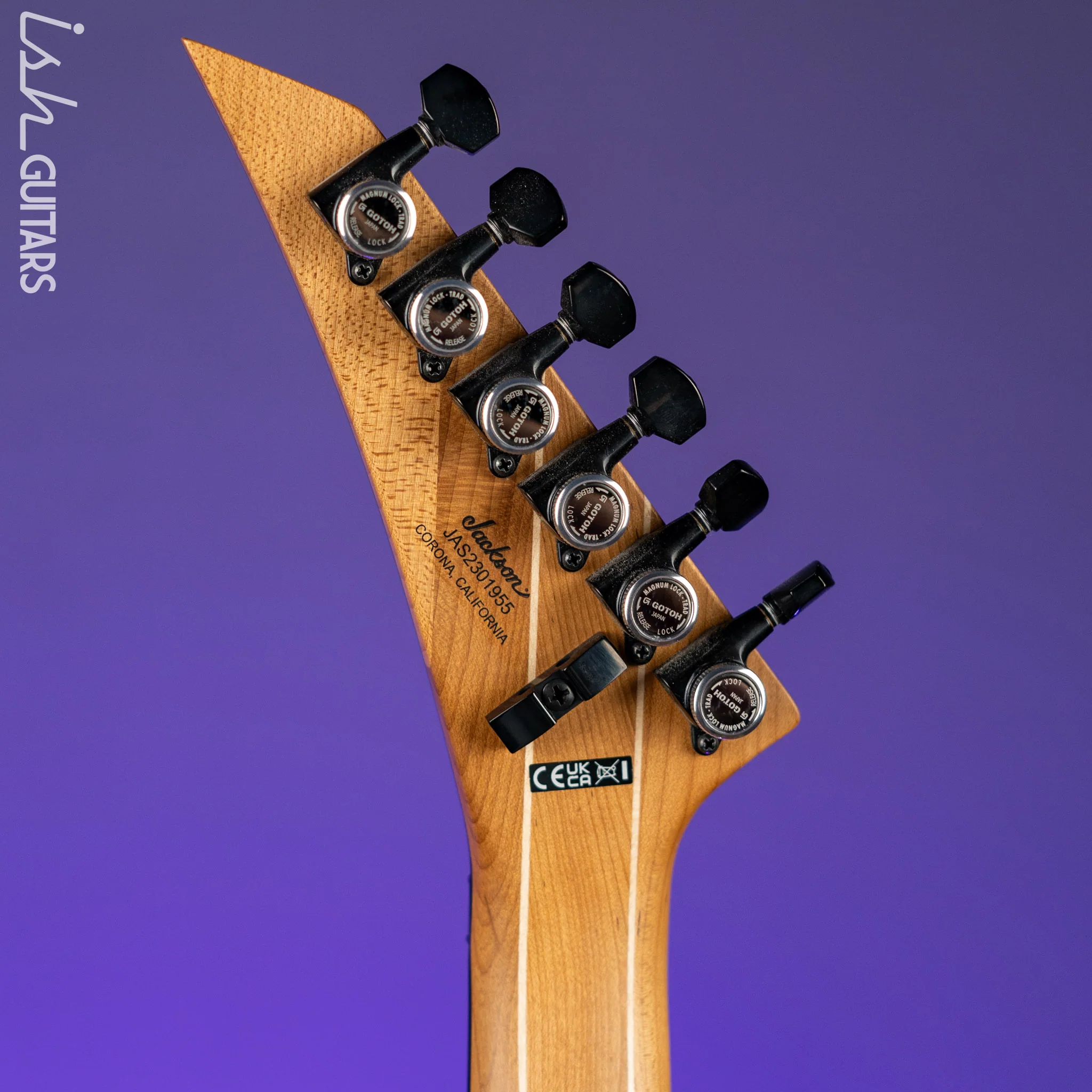 Jackson American Series Virtuoso Electric Guitar Specific Ocean Demo - Image 10