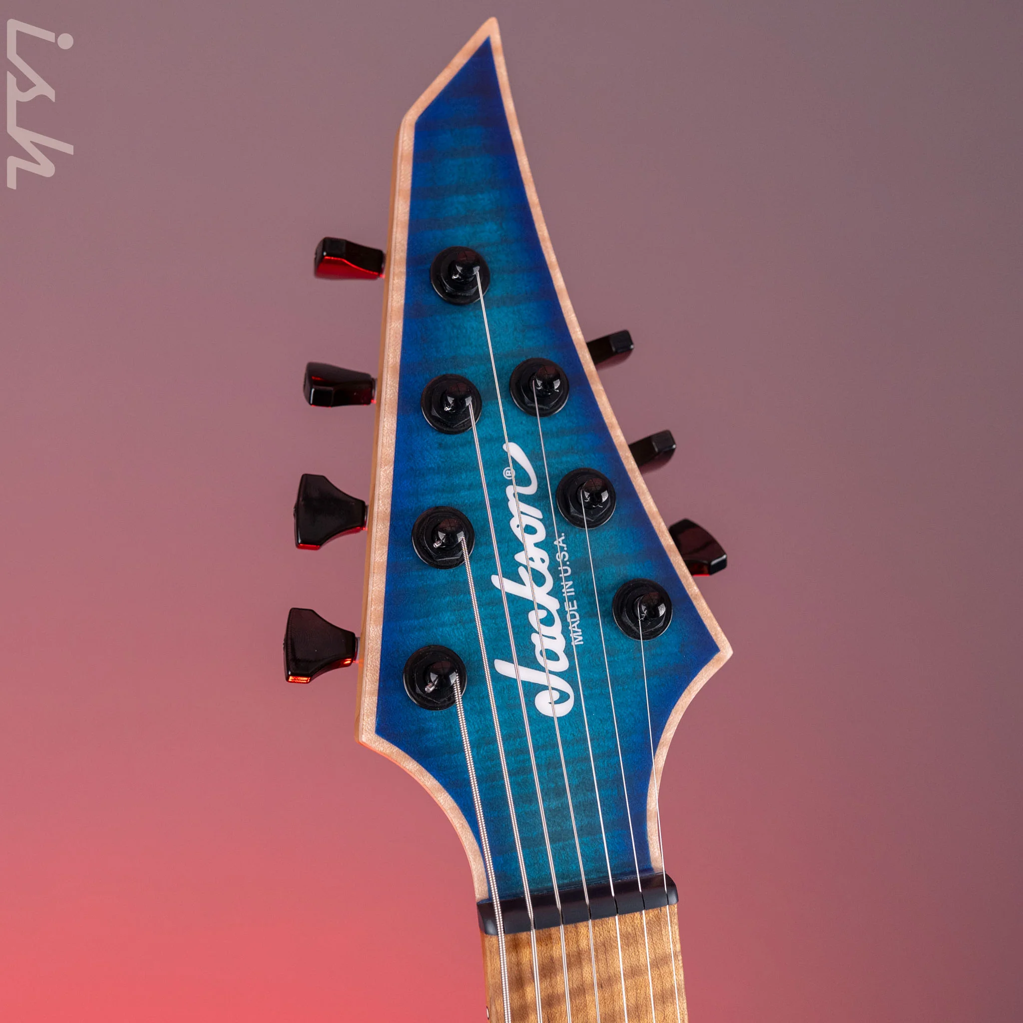 Jackson Custom Shop Misha Mansoor Juggernaut HTFM7 Satin Laguna Burst - Image 6
