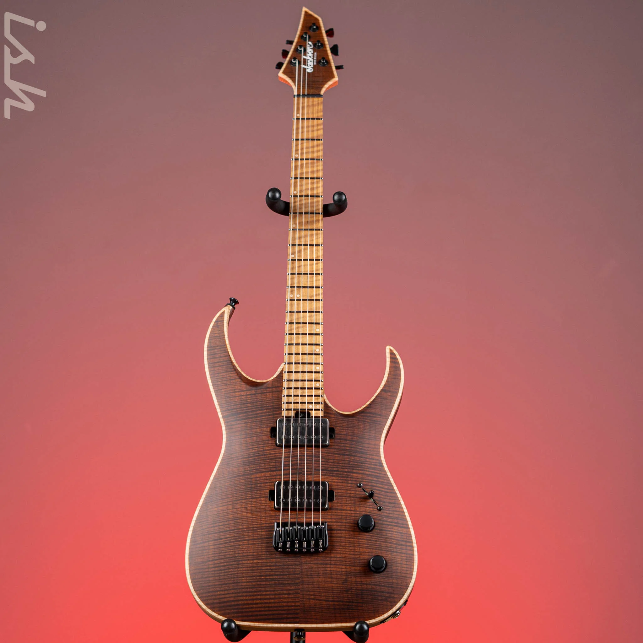 Jackson Custom Shop Misha Mansoor Signature Juggernaut HT FM 6 Amber Tiger Eye - Image 2