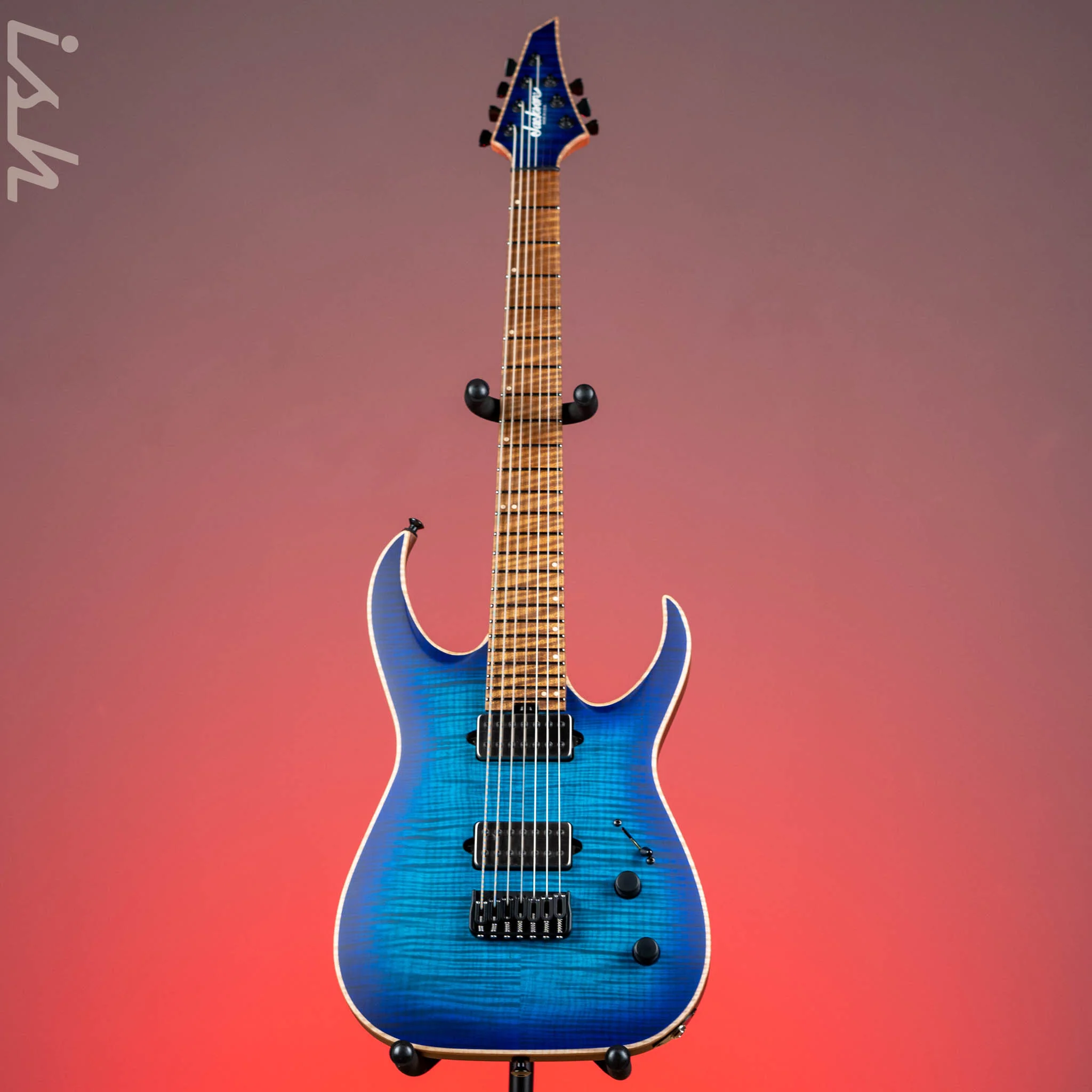Jackson Custom Shop Misha Mansoor Signature Juggernaut HT FM 7 Laguna Burst - Image 2