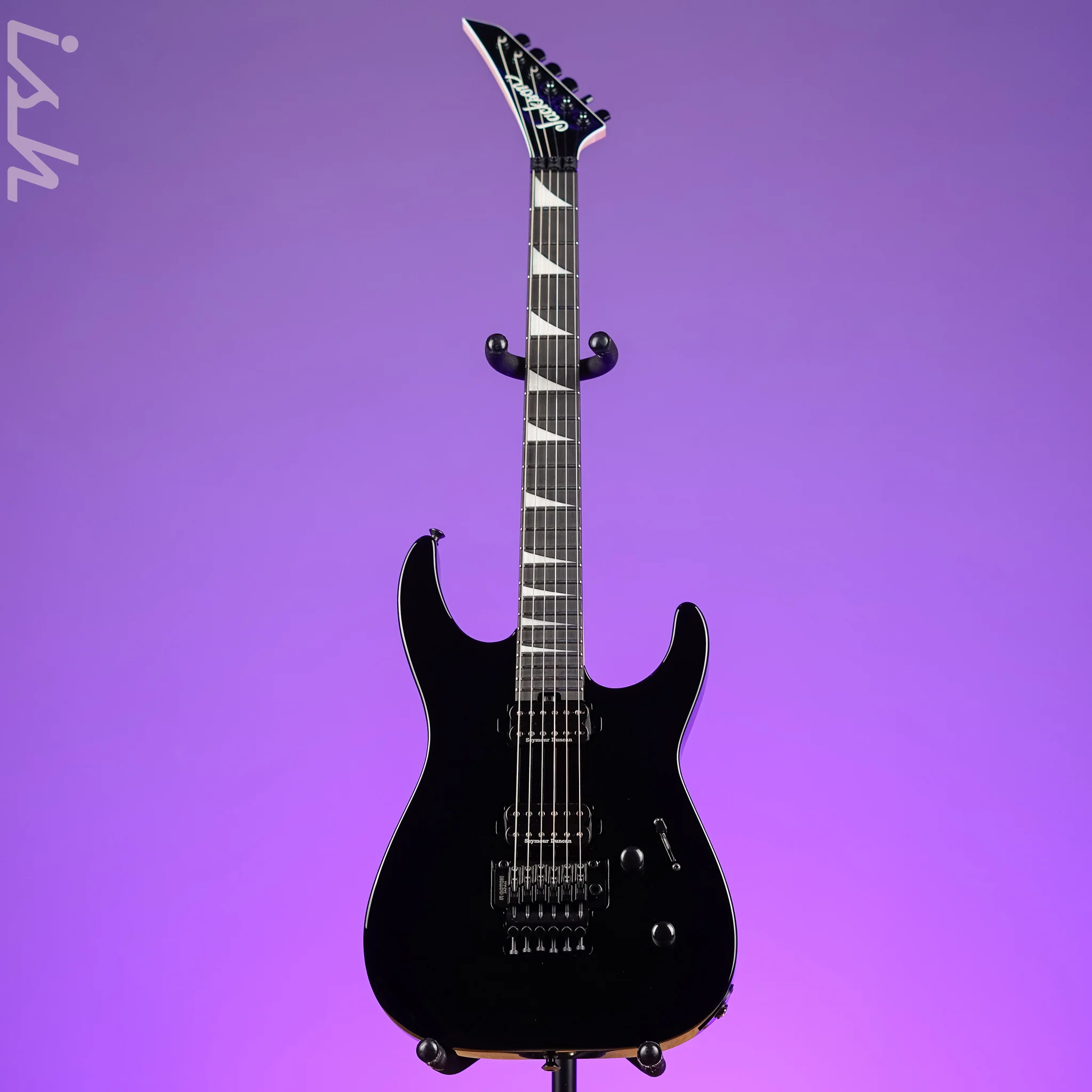 Jackson MJ Series Dinky DKR Gloss Black Demo - Image 2
