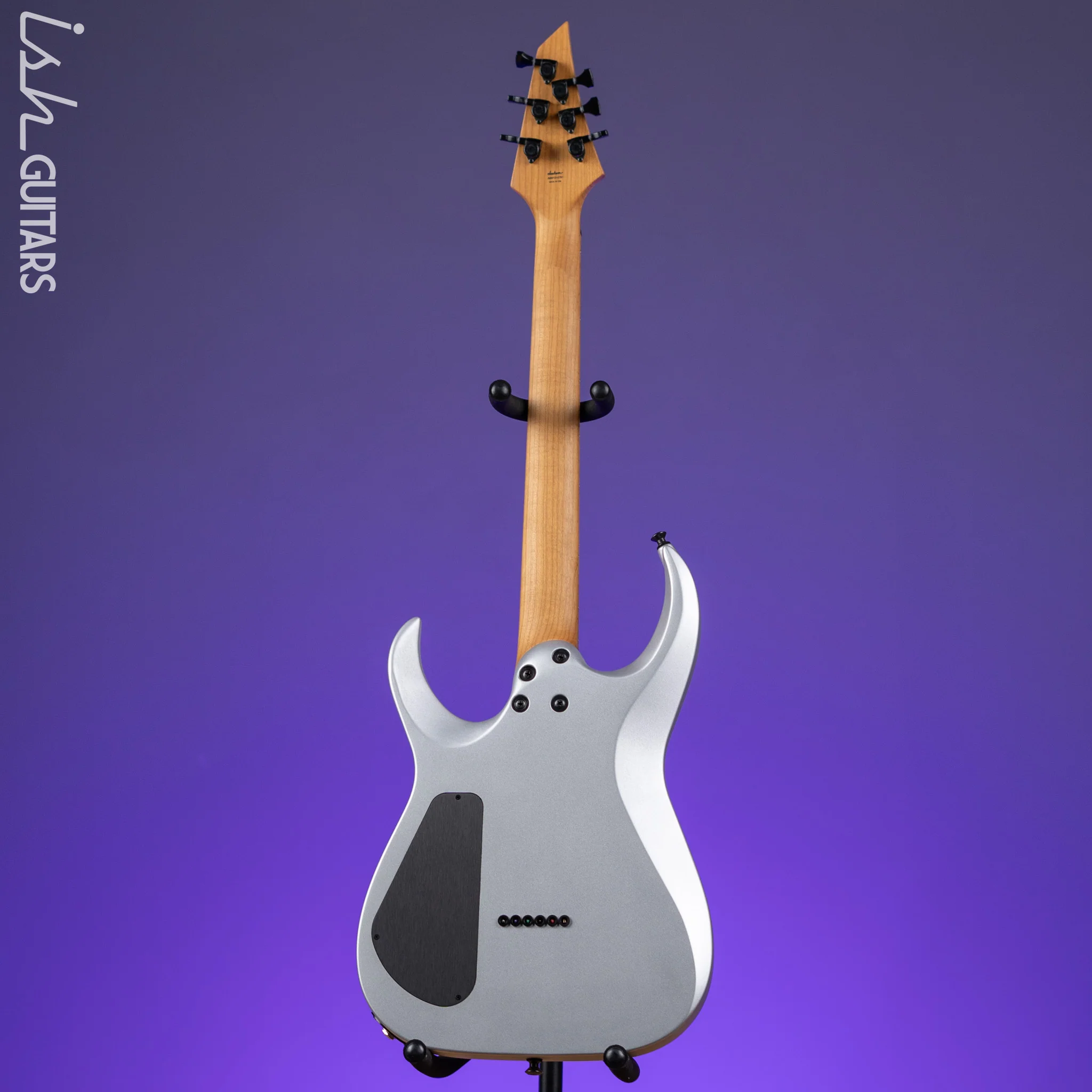 Jackson USA Custom Shop Misha Mansoor Signature Juggernaut HT6 Satin Silver - Image 6